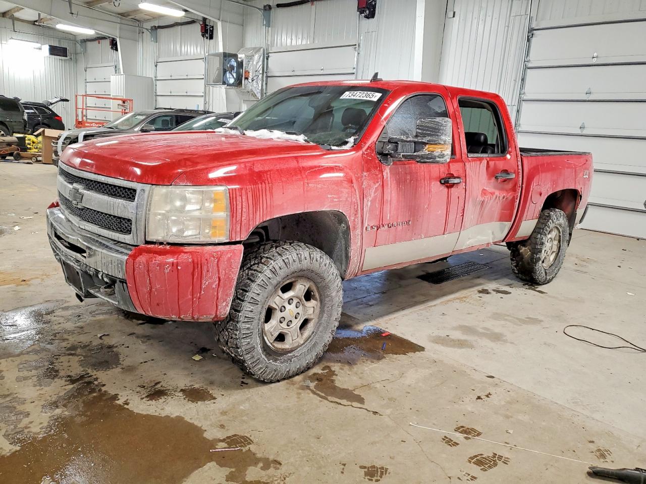 2009 Chevrolet Silverado K1500 Lt Красный vin: 3GCEK23349G251677