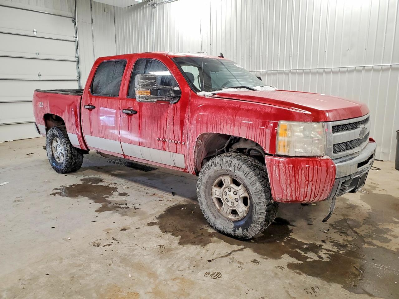 2009 Chevrolet Silverado K1500 Lt Red vin: 3GCEK23349G251677