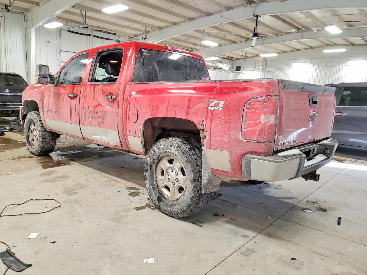 2009 Chevrolet Silverado K1500 Lt Red vin: 3GCEK23349G251677