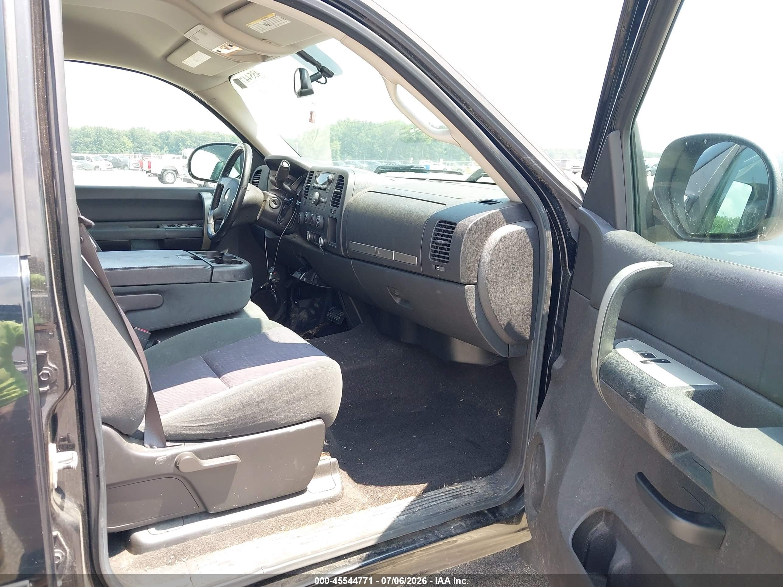 2009 Chevrolet Silverado 1500 Lt Black vin: 3GCEK23359G206778