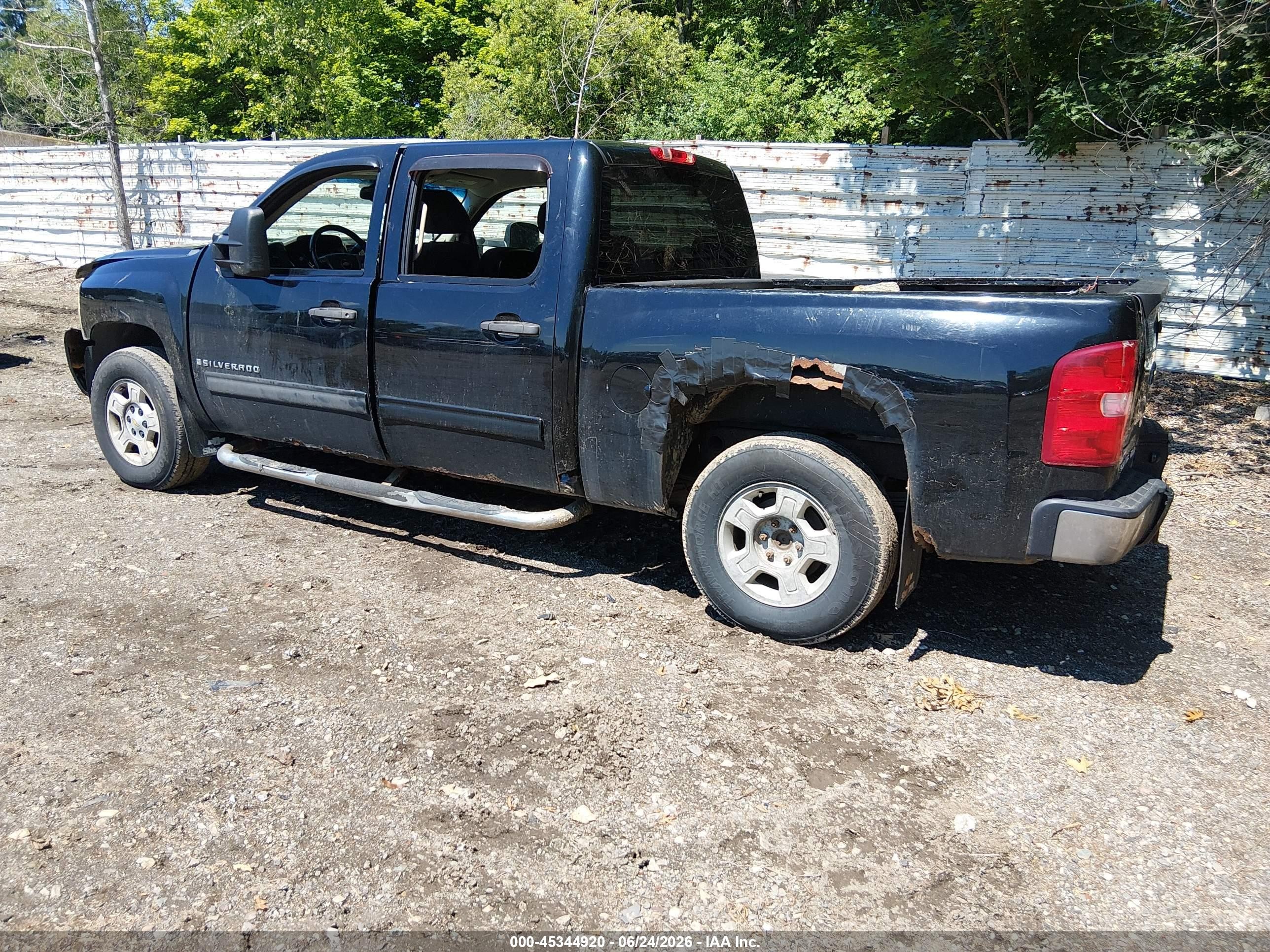2009 Chevrolet Silverado 1500 Lt Black vin: 3GCEK23369G262860