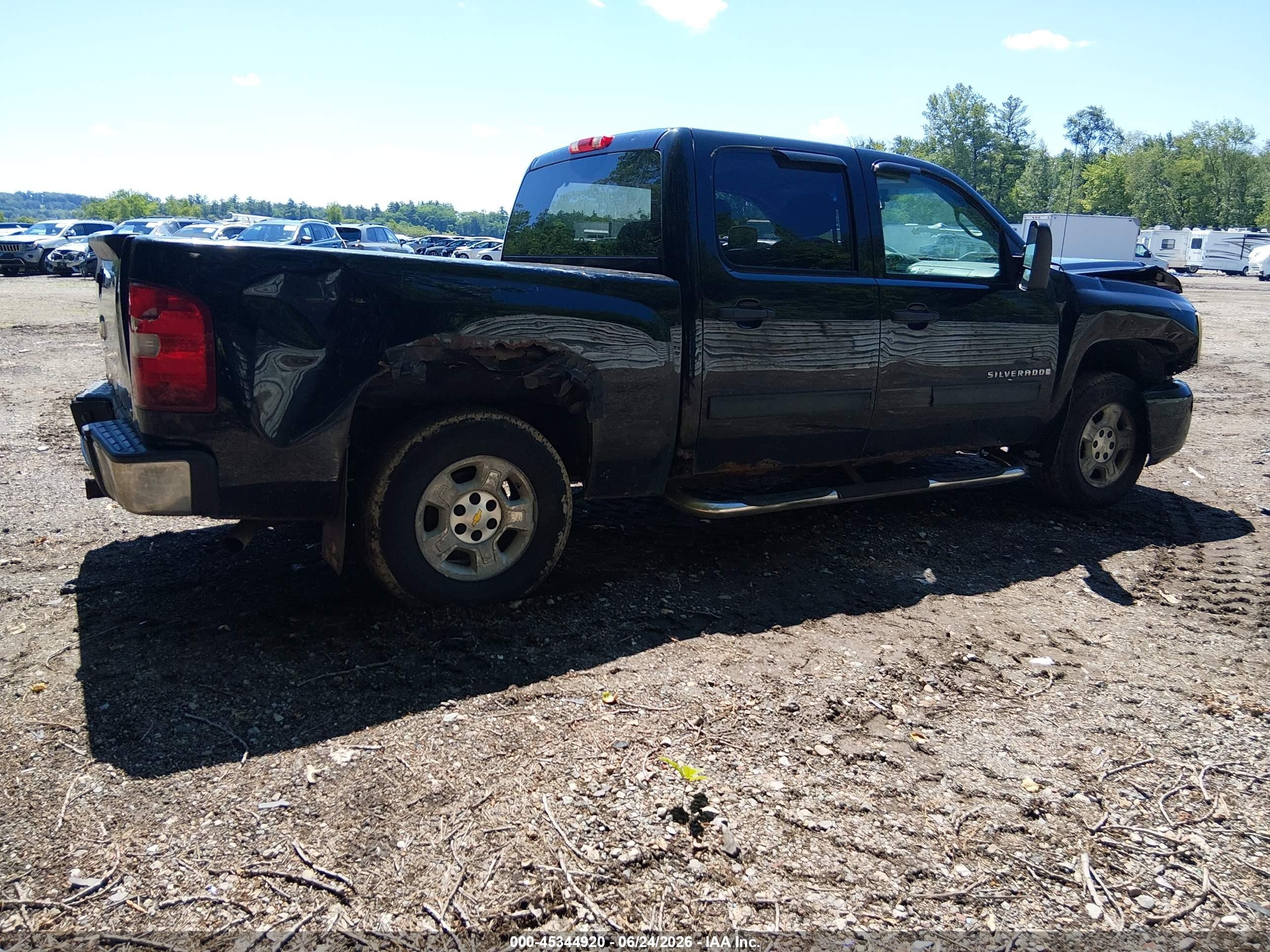 2009 Chevrolet Silverado 1500 Lt Black vin: 3GCEK23369G262860
