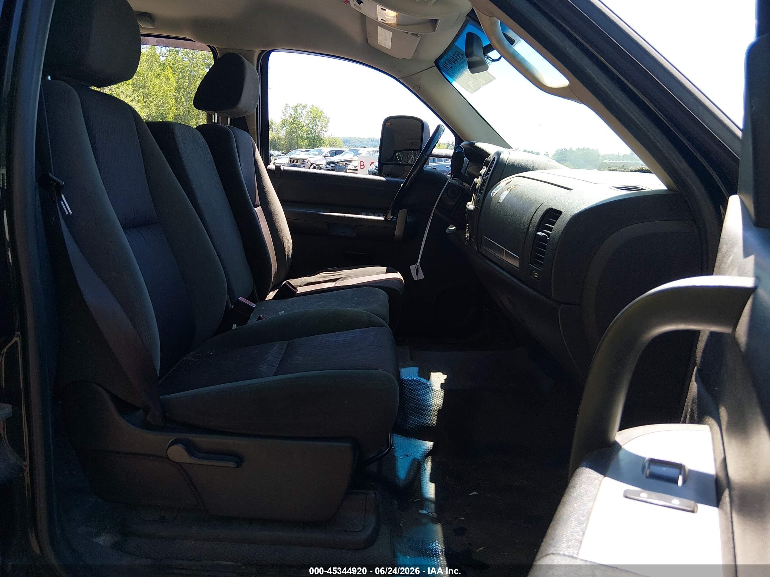 2009 Chevrolet Silverado 1500 Lt Black vin: 3GCEK23369G262860