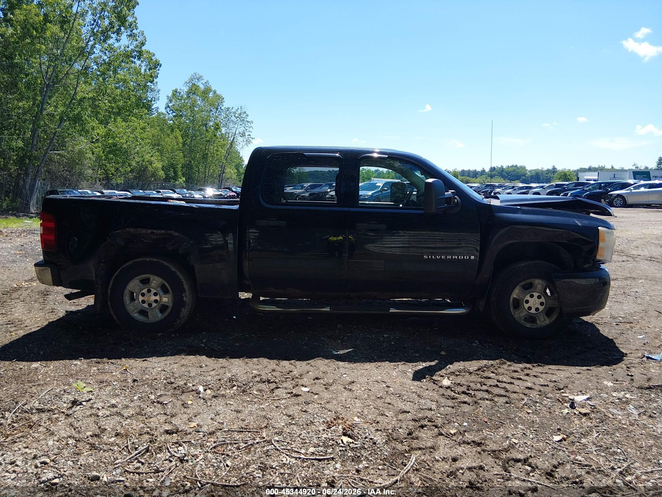 2009 Chevrolet Silverado 1500 Lt Black vin: 3GCEK23369G262860