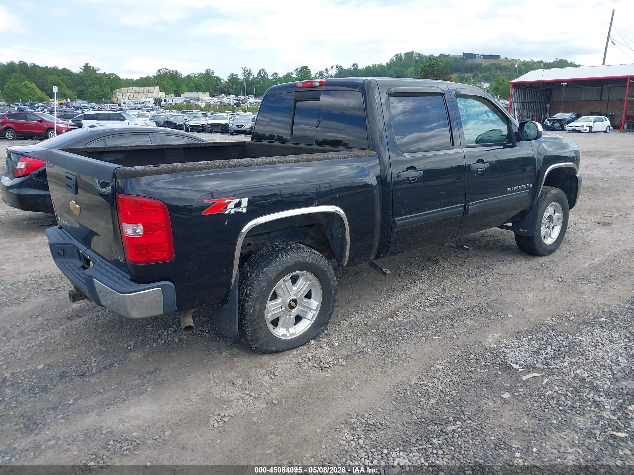 2009 Chevrolet Silverado 1500 Lt Черный vin: 3GCEK23379G146101
