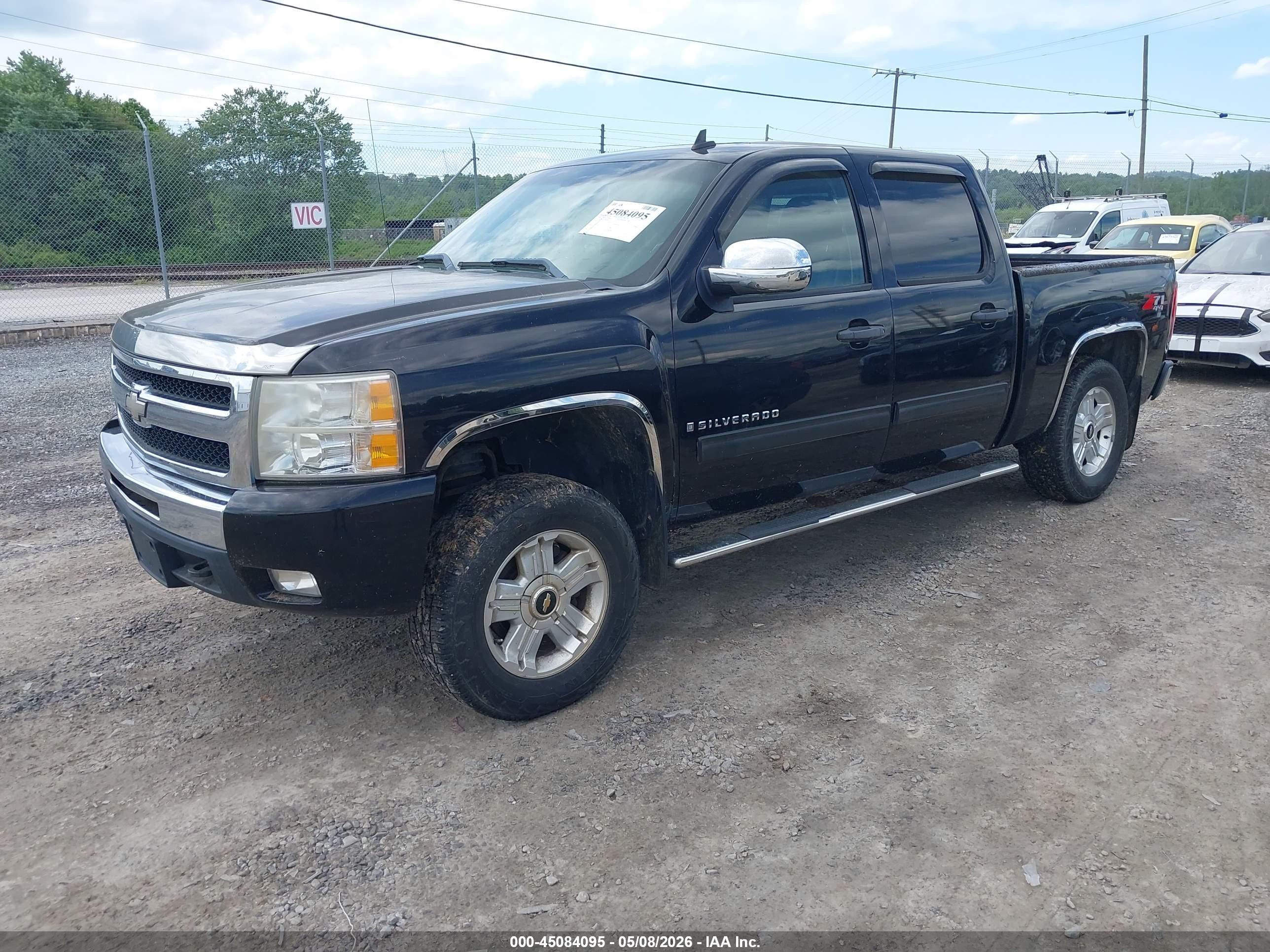 2009 Chevrolet Silverado 1500 Lt Черный vin: 3GCEK23379G146101