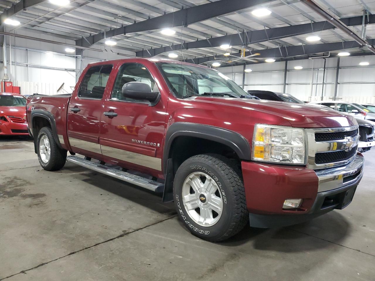 2009 Chevrolet Silverado K1500 Lt Бордовый vin: 3GCEK23389G130540