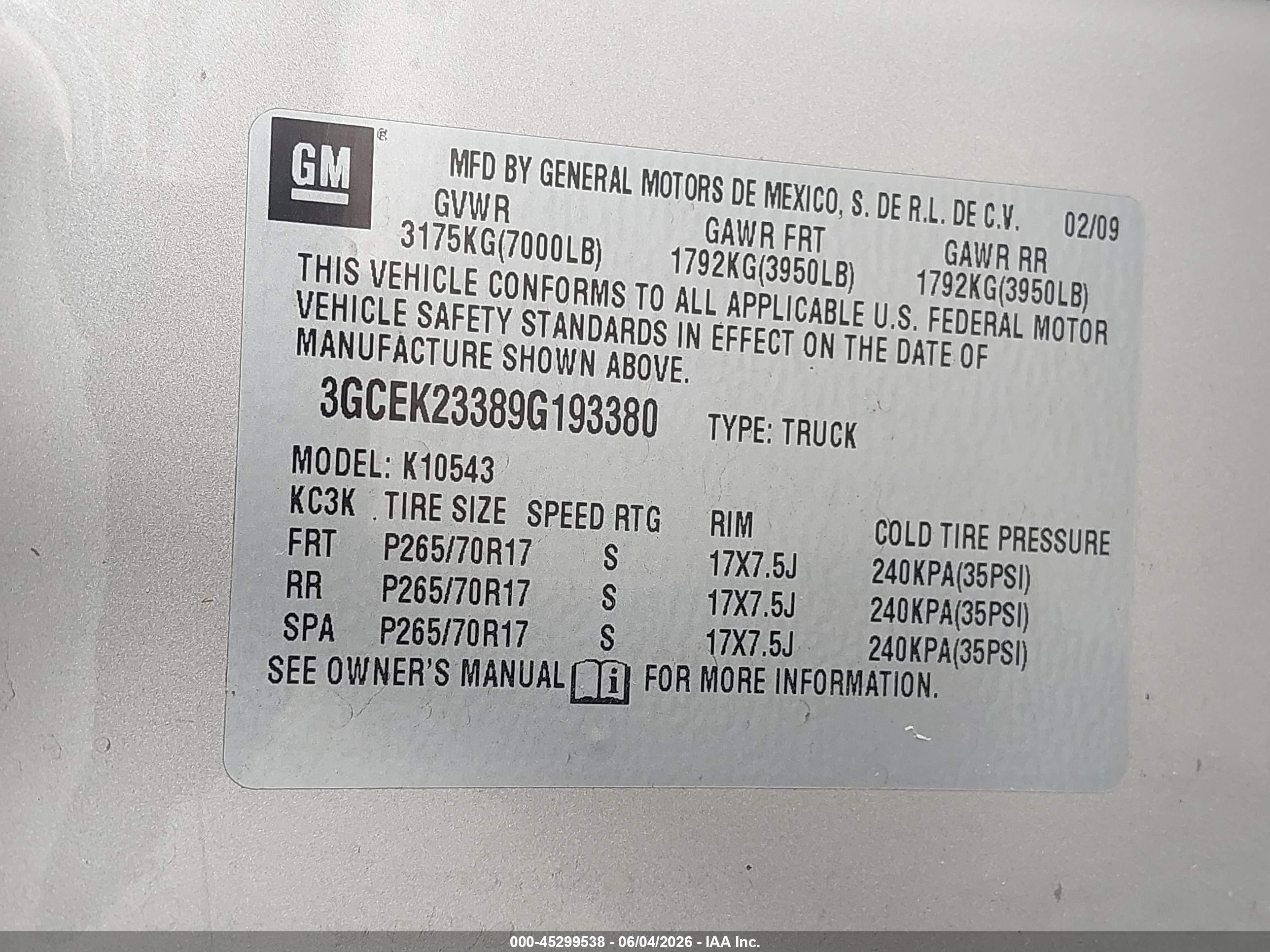 2009 Chevrolet Silverado 1500 Lt Silver vin: 3GCEK23389G193380