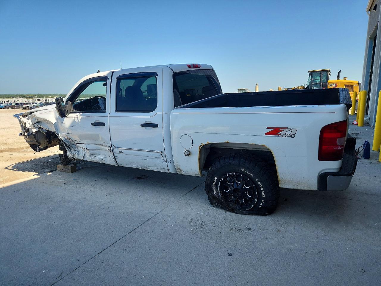 2009 Chevrolet Silverado K1500 Lt White vin: 3GCEK23389G272502