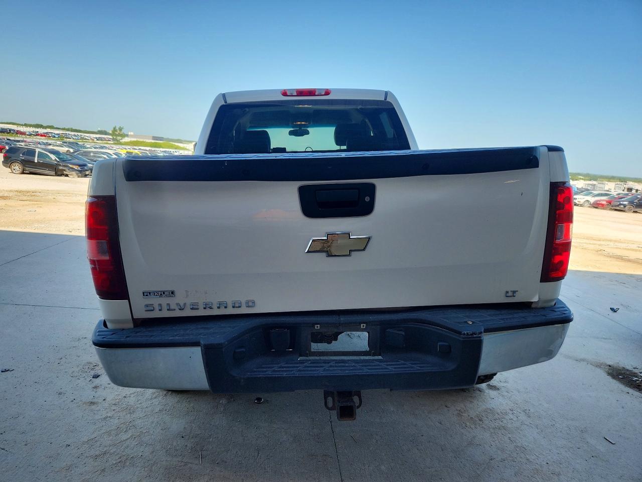 2009 Chevrolet Silverado K1500 Lt White vin: 3GCEK23389G272502