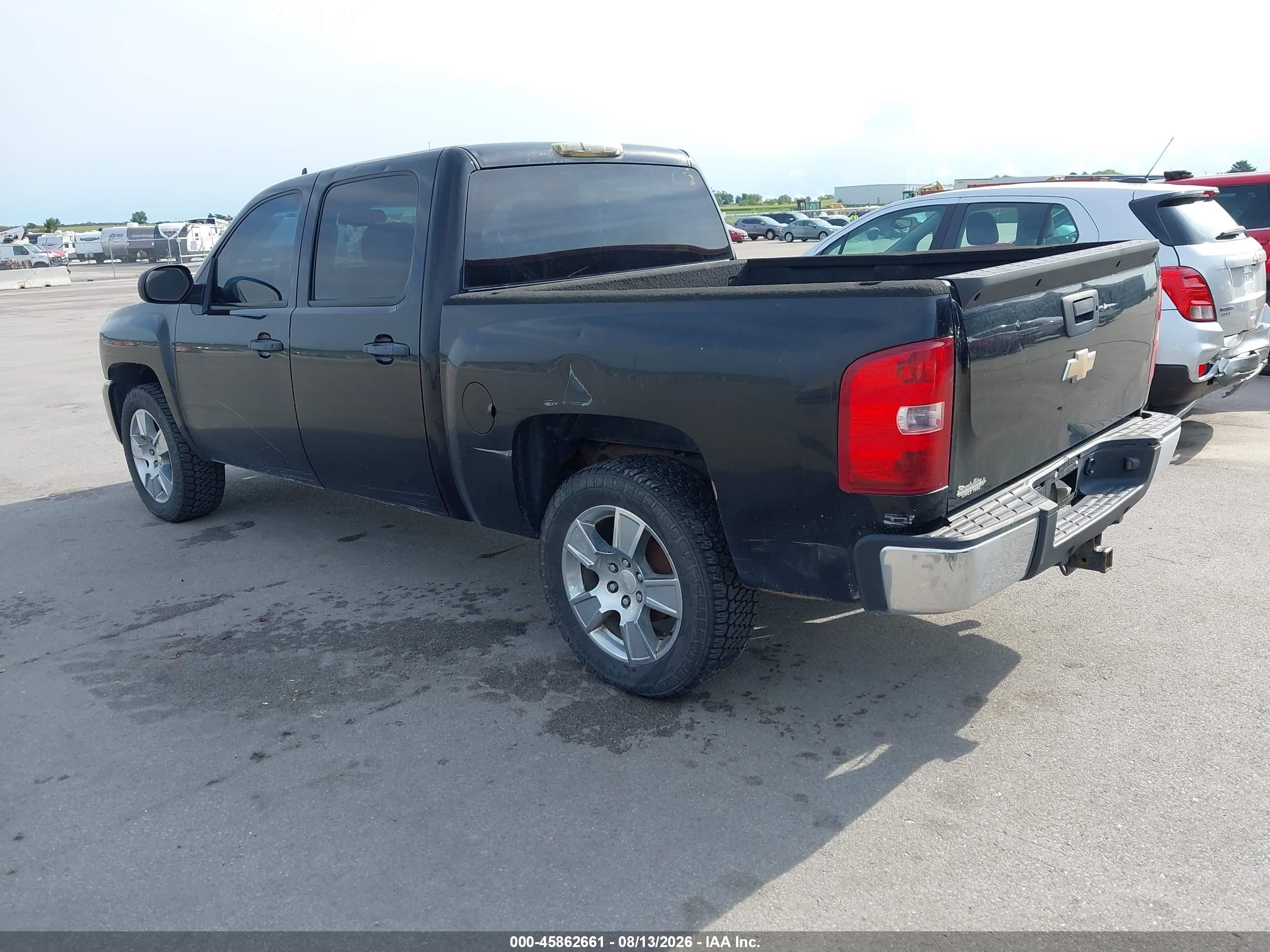 2009 Chevrolet Silverado 1500 Lt Black vin: 3GCEK23389G288019