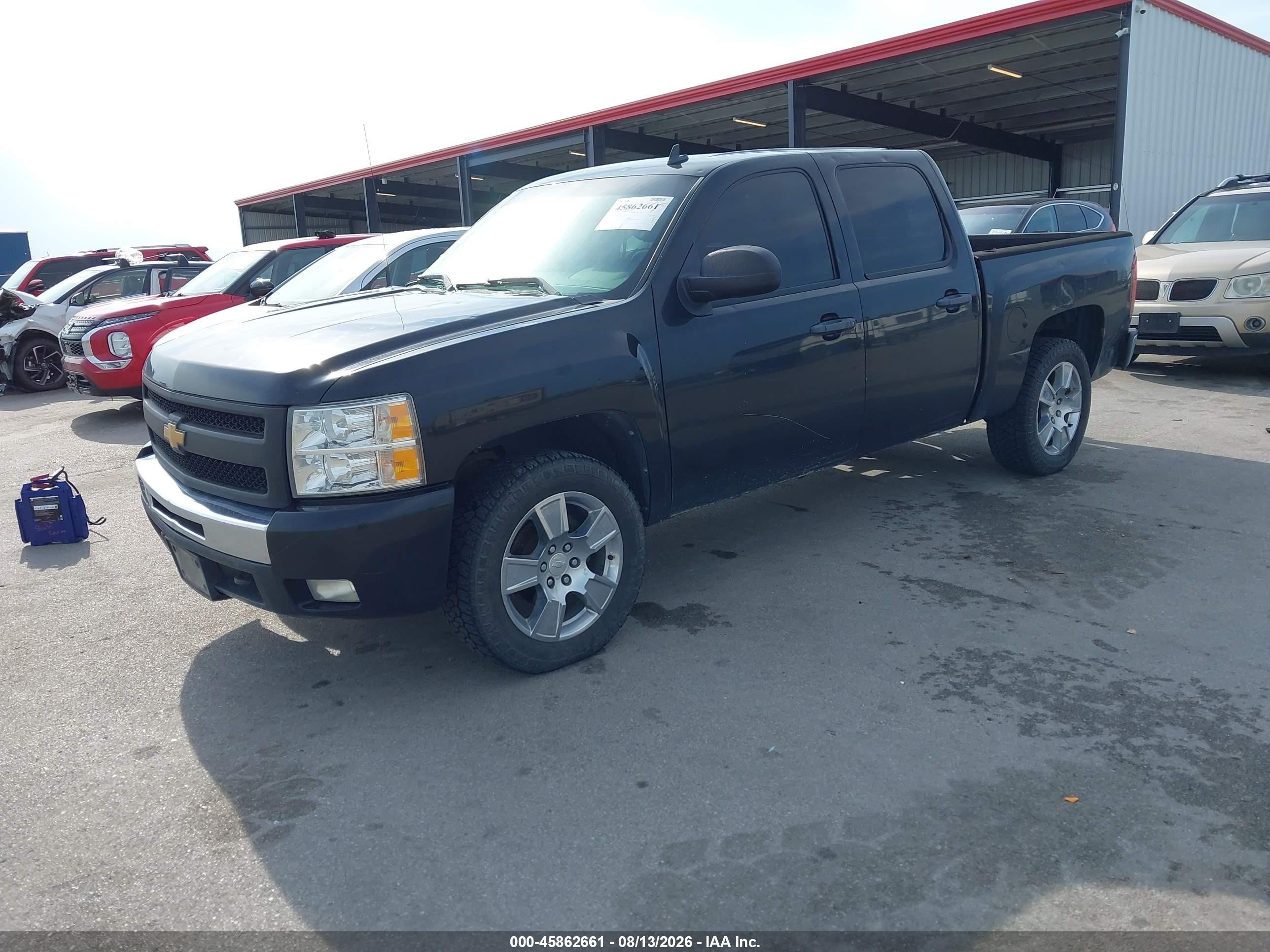 2009 Chevrolet Silverado 1500 Lt Black vin: 3GCEK23389G288019