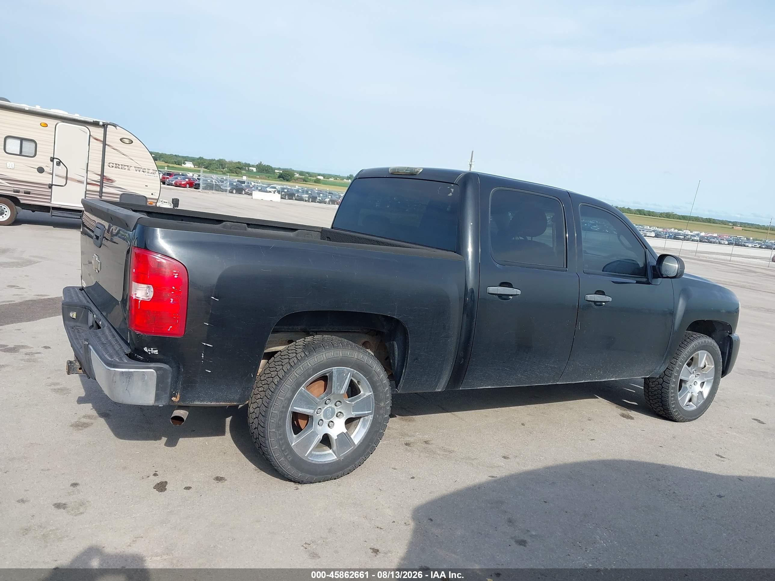 2009 Chevrolet Silverado 1500 Lt Black vin: 3GCEK23389G288019