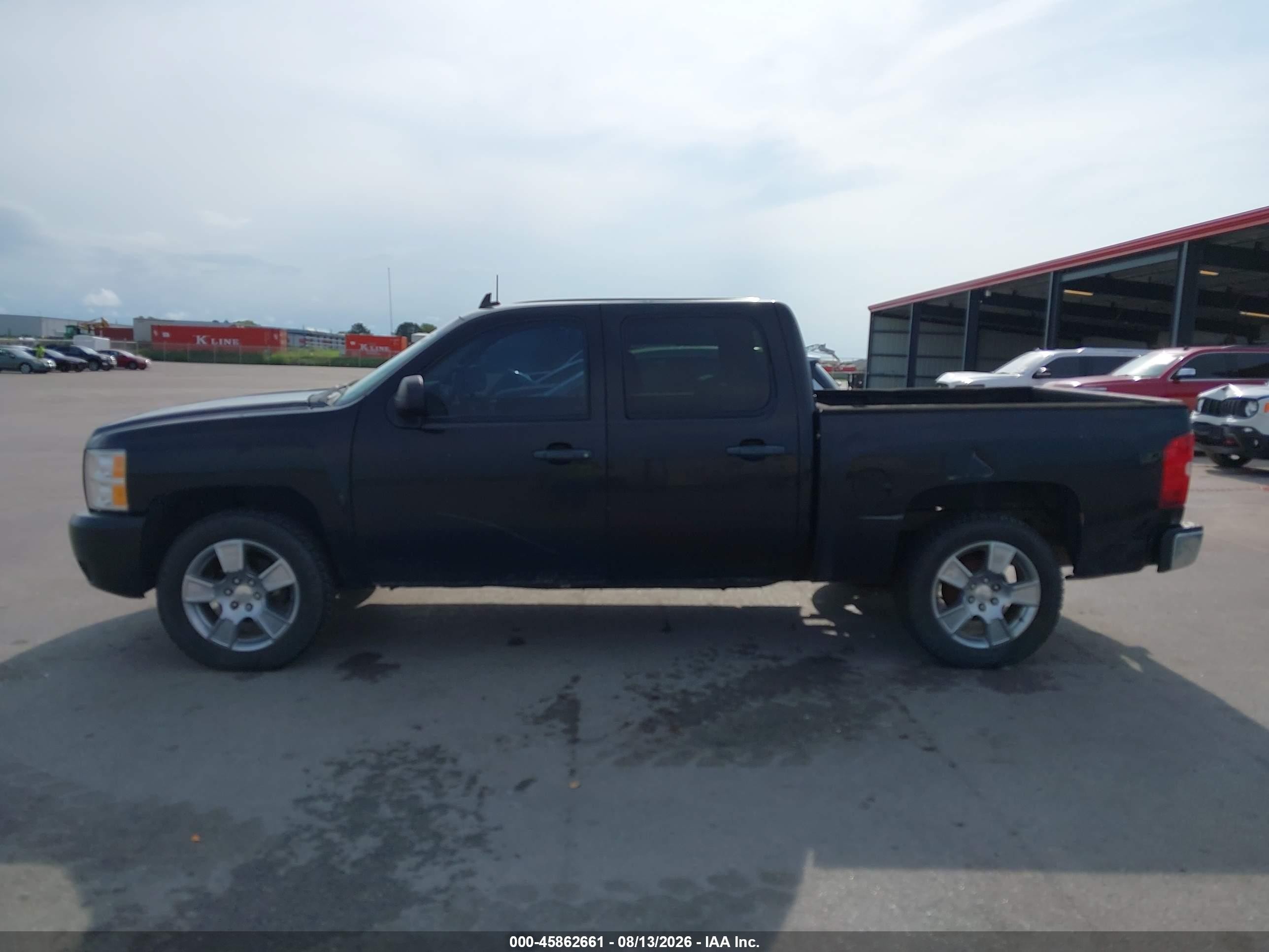 2009 Chevrolet Silverado 1500 Lt Black vin: 3GCEK23389G288019