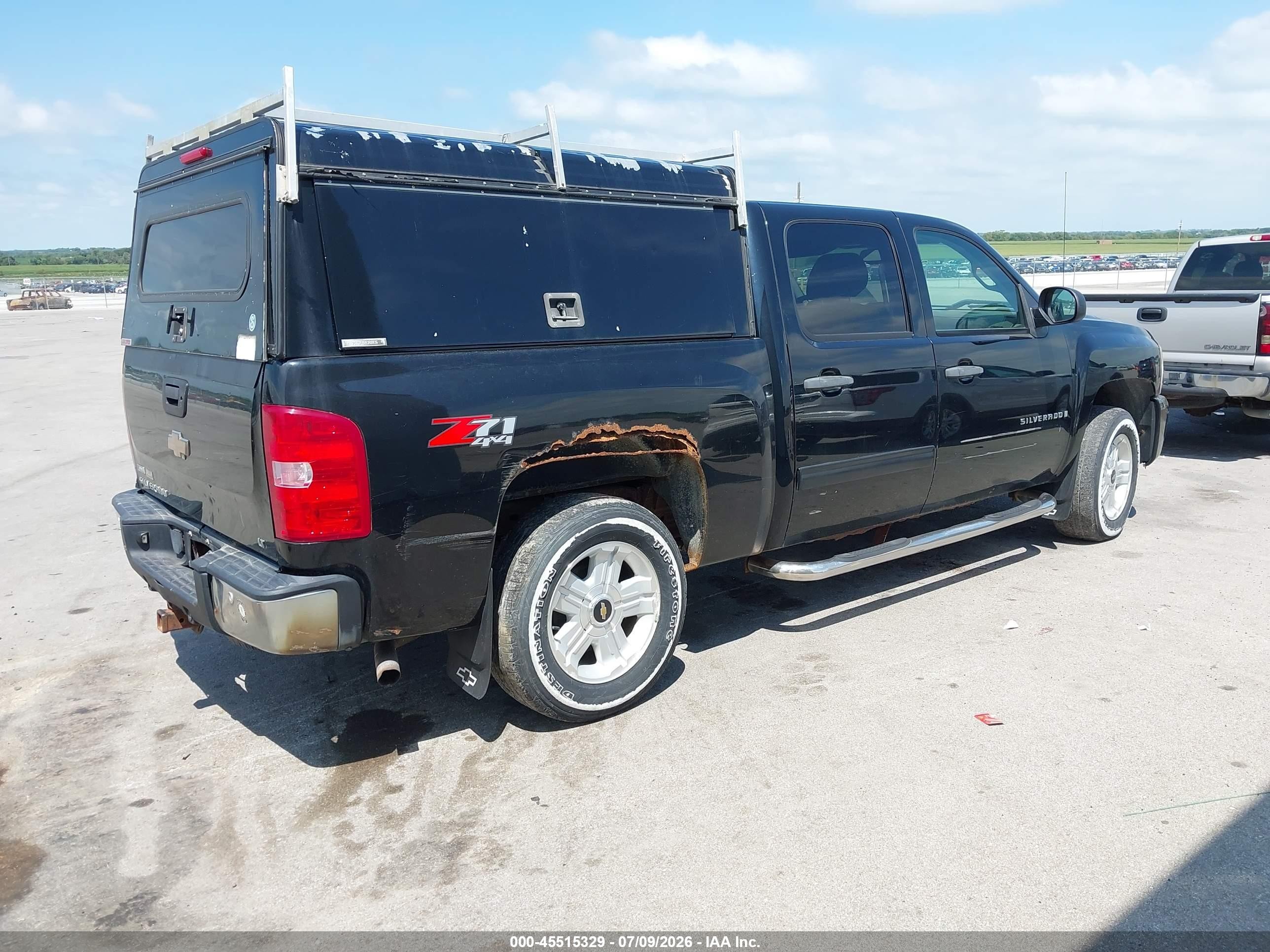 2009 Chevrolet Silverado 1500 Lt Black vin: 3GCEK23399G130935