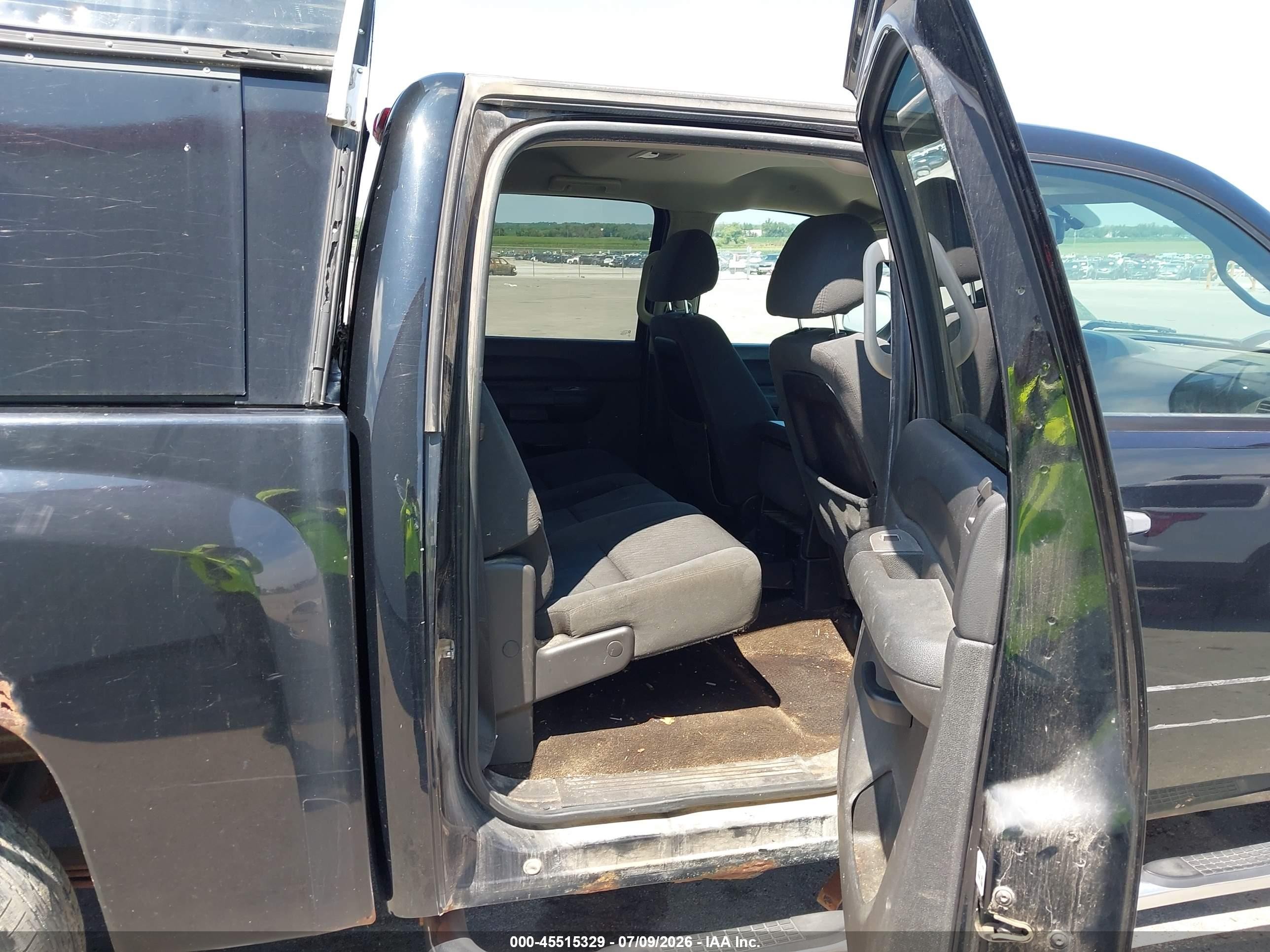2009 Chevrolet Silverado 1500 Lt Black vin: 3GCEK23399G130935