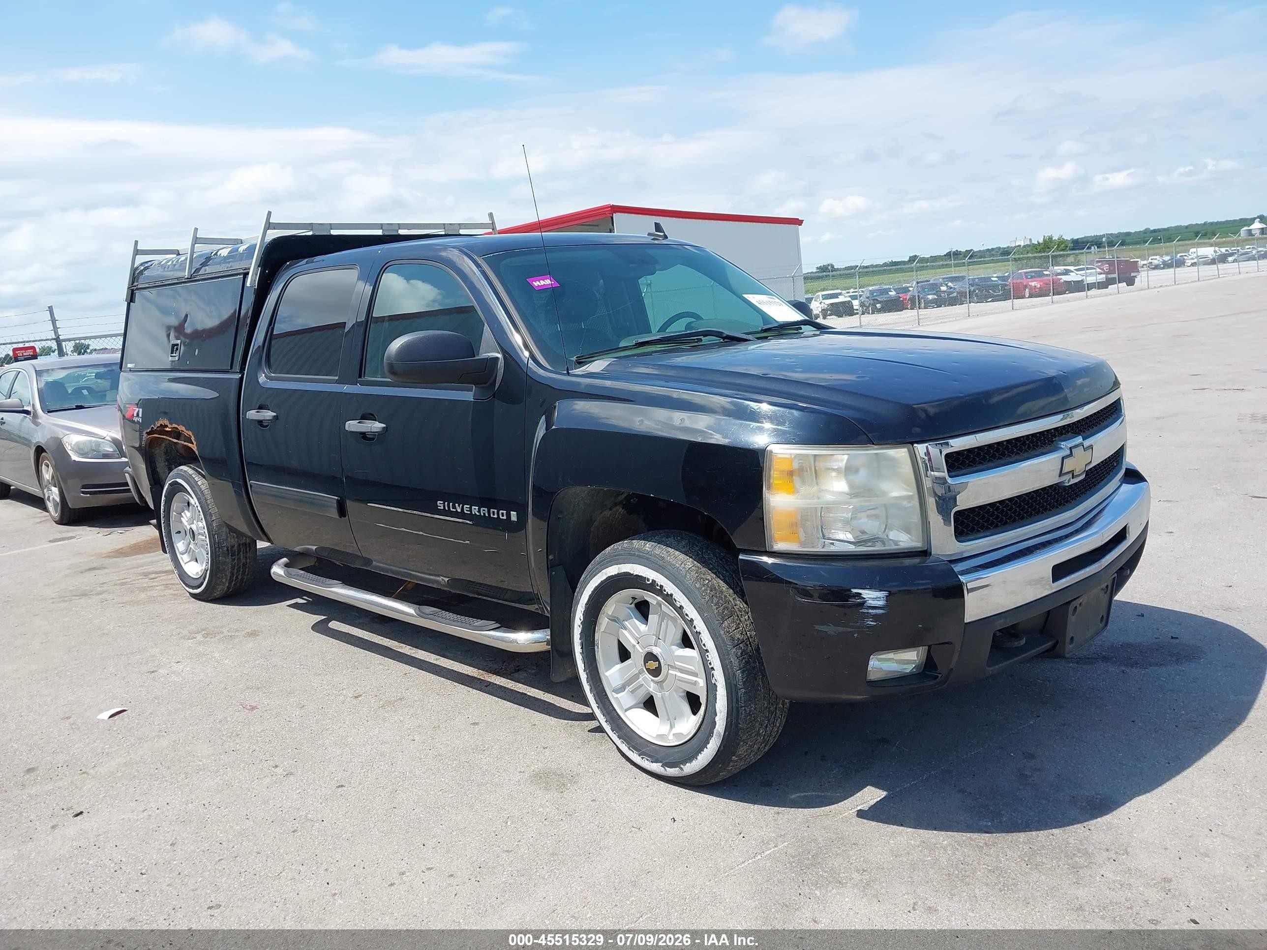 2009 Chevrolet Silverado 1500 Lt Black vin: 3GCEK23399G130935
