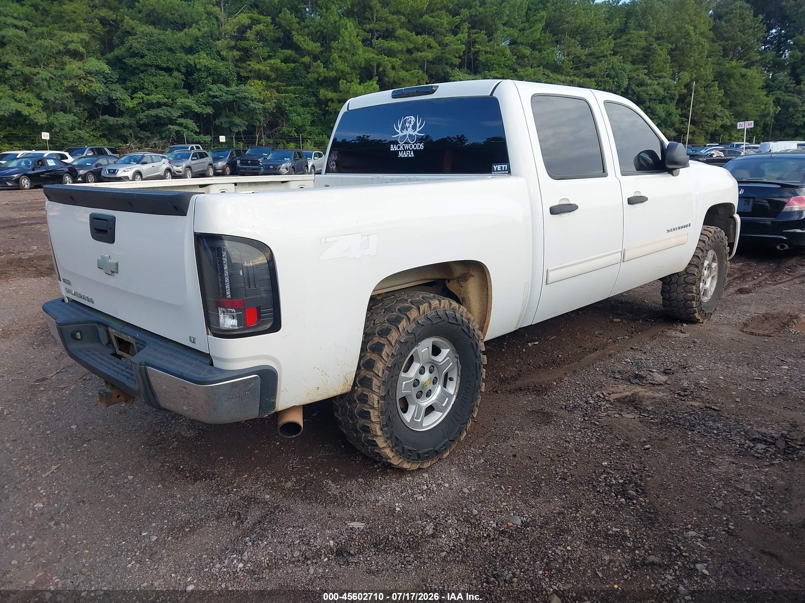 2009 Chevrolet Silverado 1500 Lt White vin: 3GCEK23399G160498