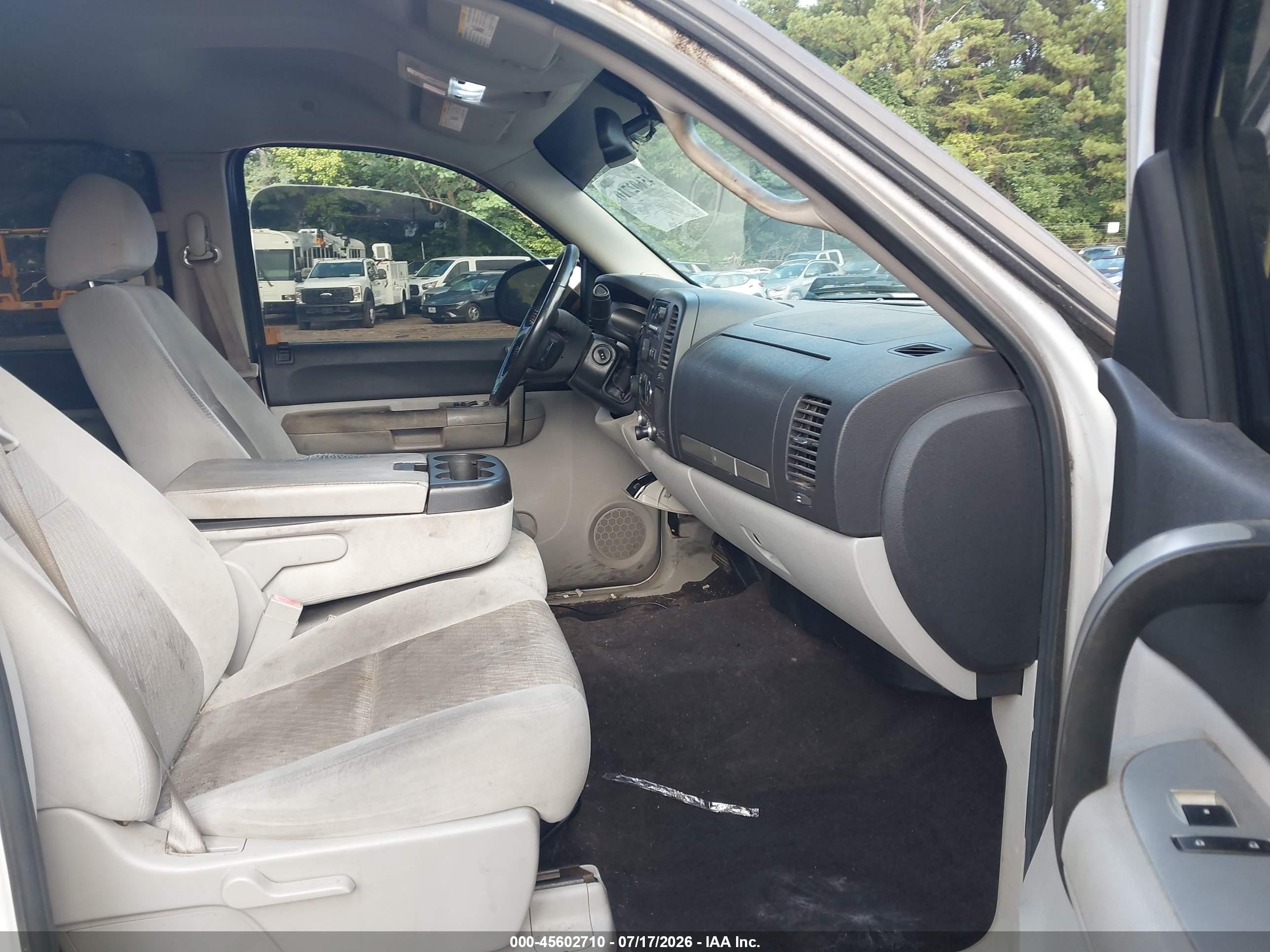 2009 Chevrolet Silverado 1500 Lt White vin: 3GCEK23399G160498