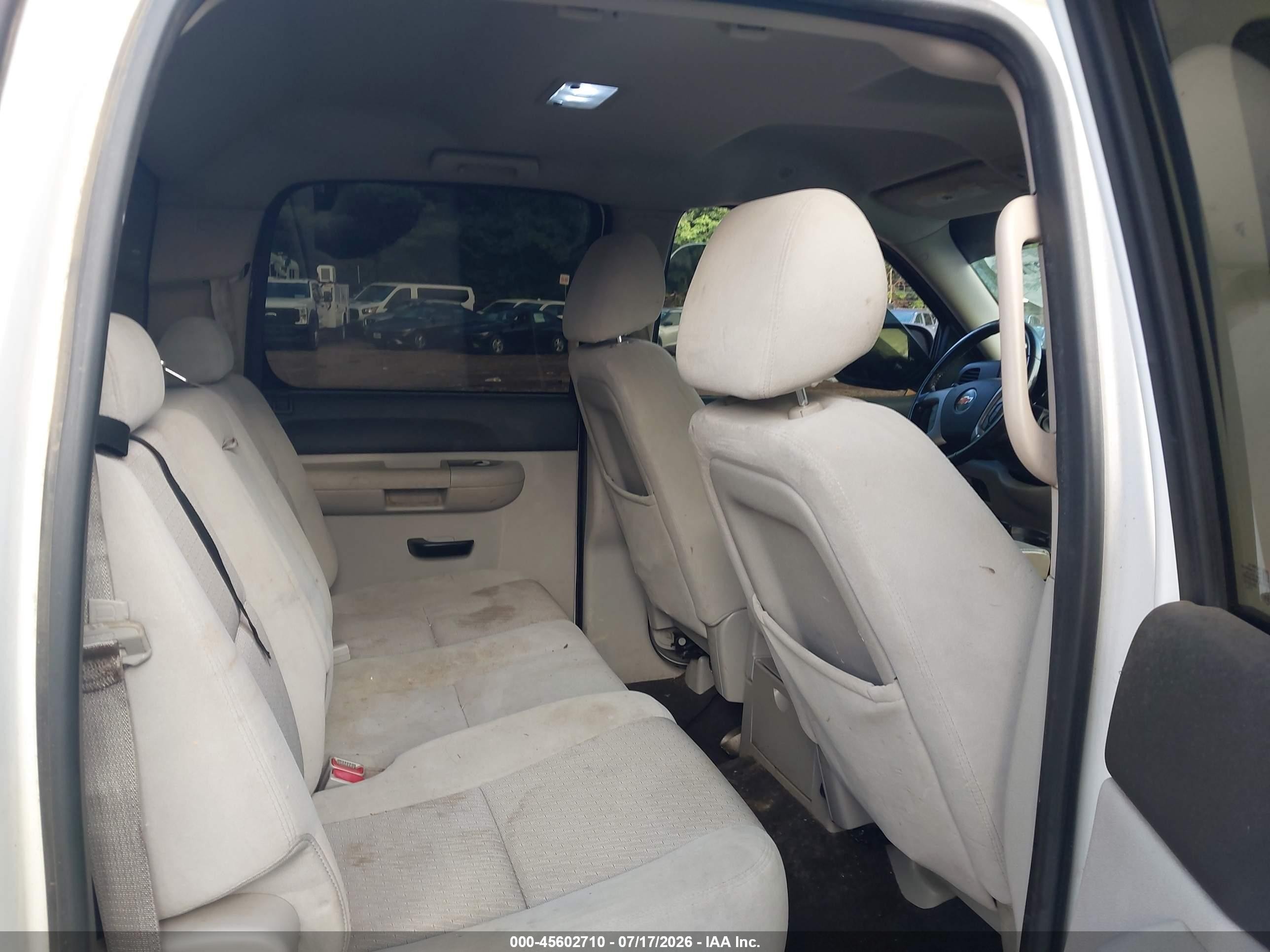 2009 Chevrolet Silverado 1500 Lt White vin: 3GCEK23399G160498