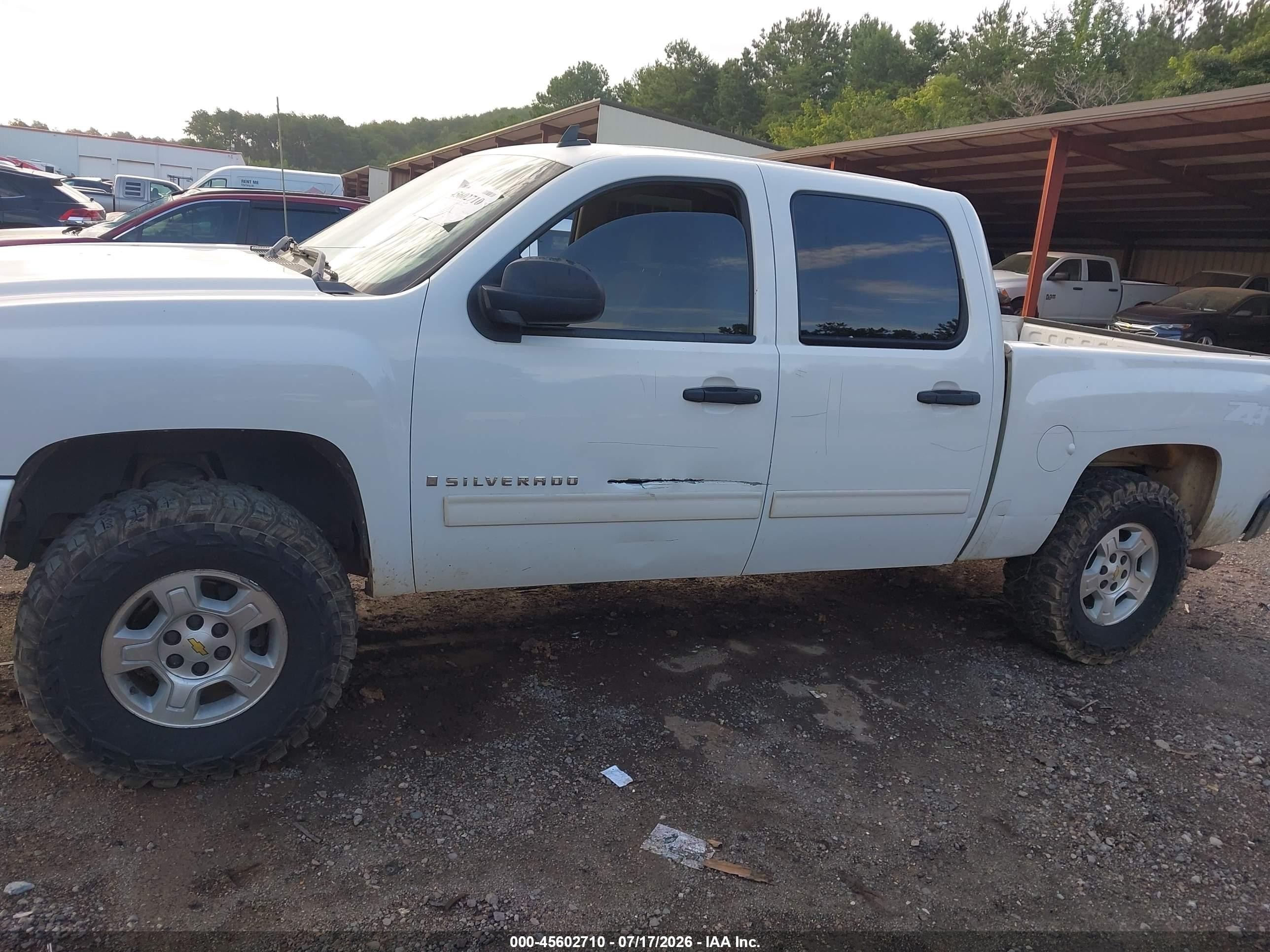 2009 Chevrolet Silverado 1500 Lt White vin: 3GCEK23399G160498