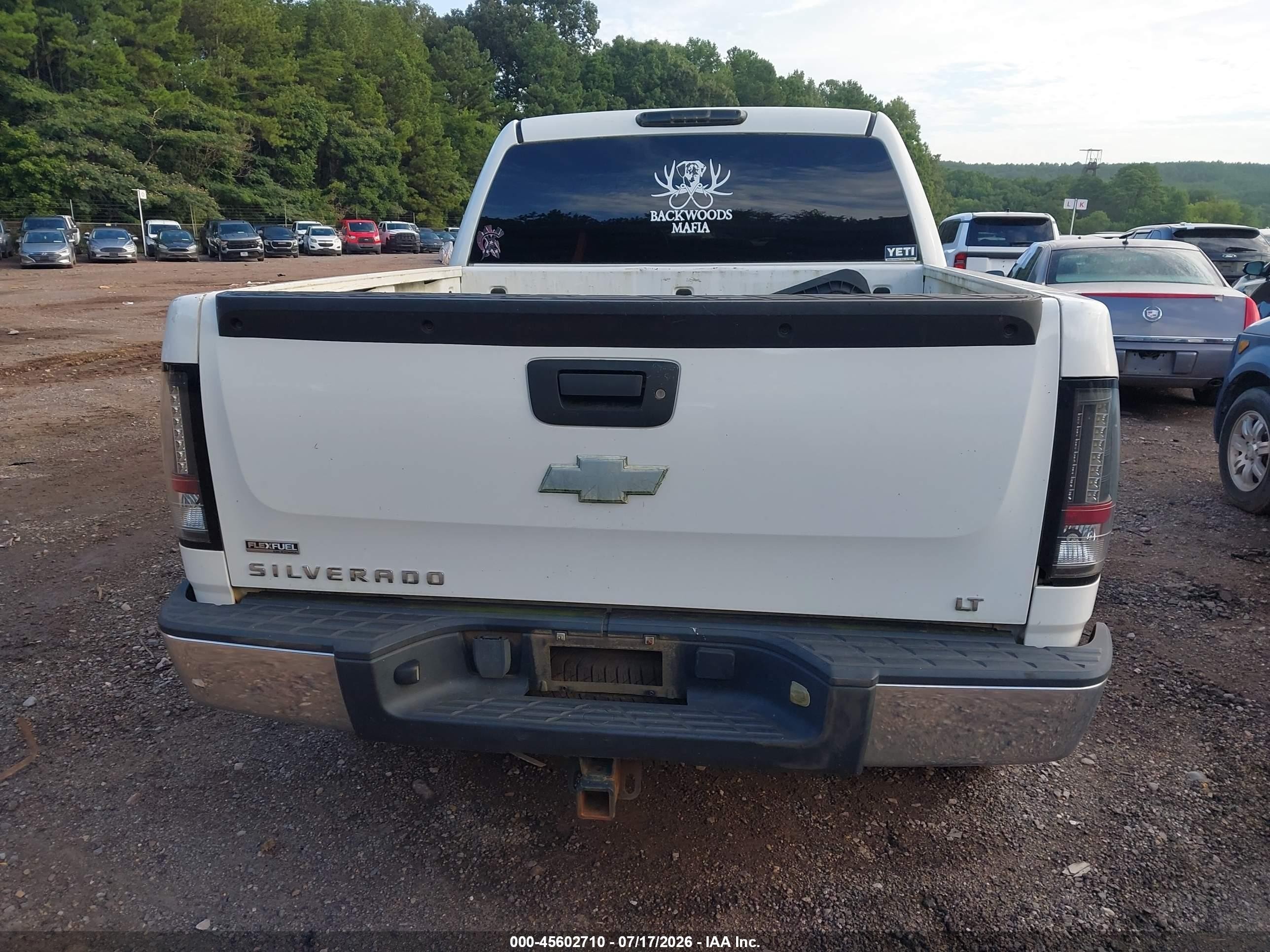 2009 Chevrolet Silverado 1500 Lt White vin: 3GCEK23399G160498