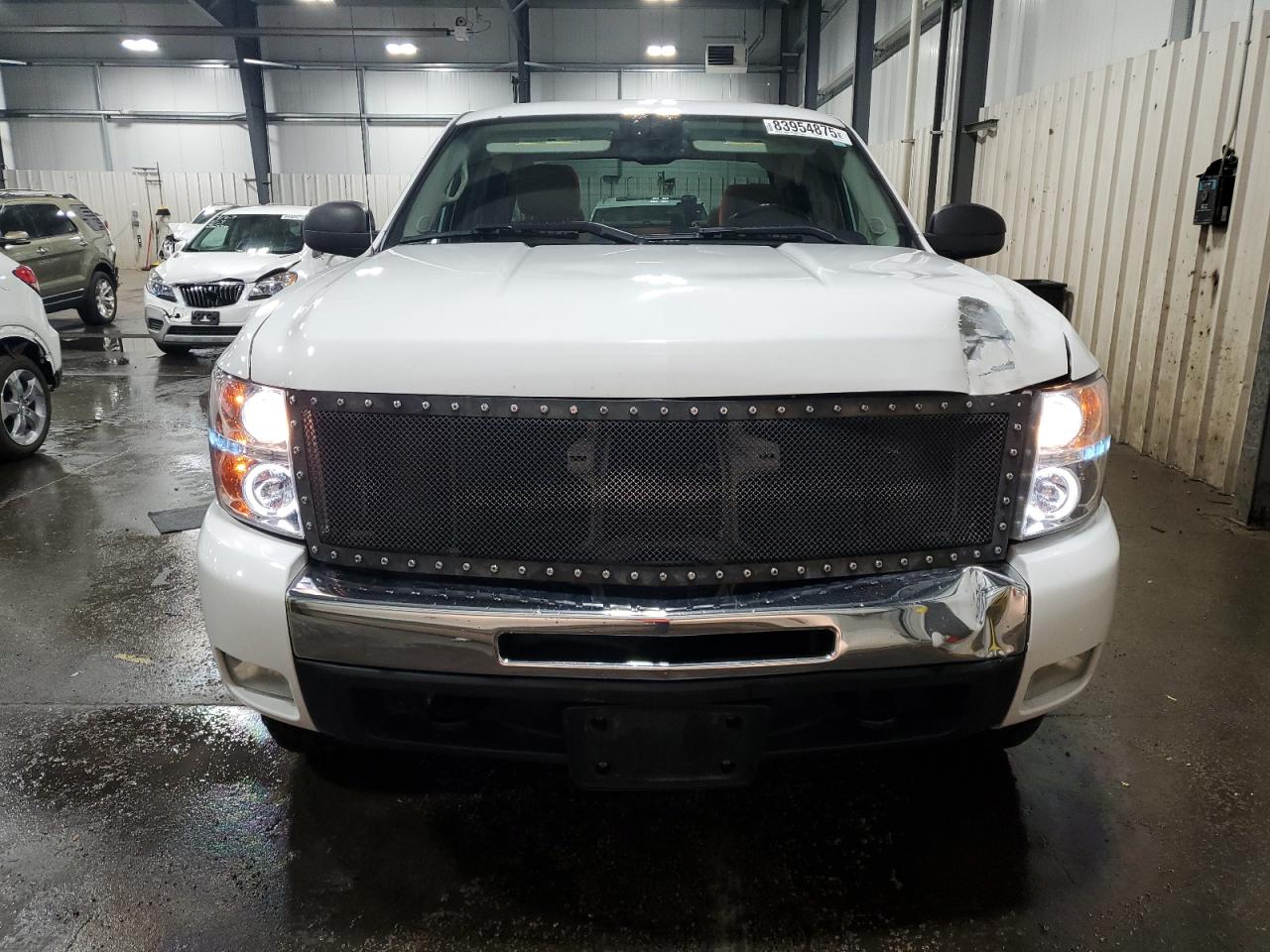 2009 Chevrolet Silverado K1500 Lt White vin: 3GCEK23399G209361