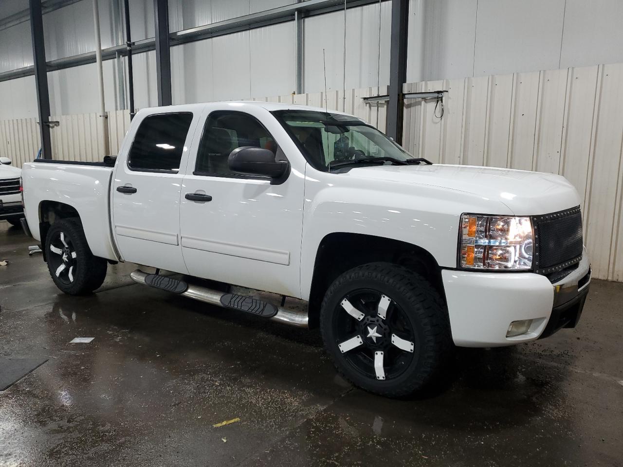 2009 Chevrolet Silverado K1500 Lt White vin: 3GCEK23399G209361