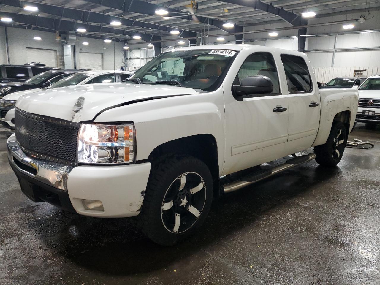2009 Chevrolet Silverado K1500 Lt White vin: 3GCEK23399G209361