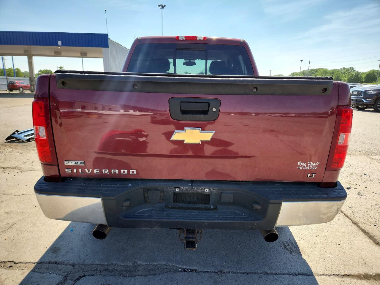 2009 Chevrolet Silverado K1500 Lt Burgundy vin: 3GCEK23399G225091