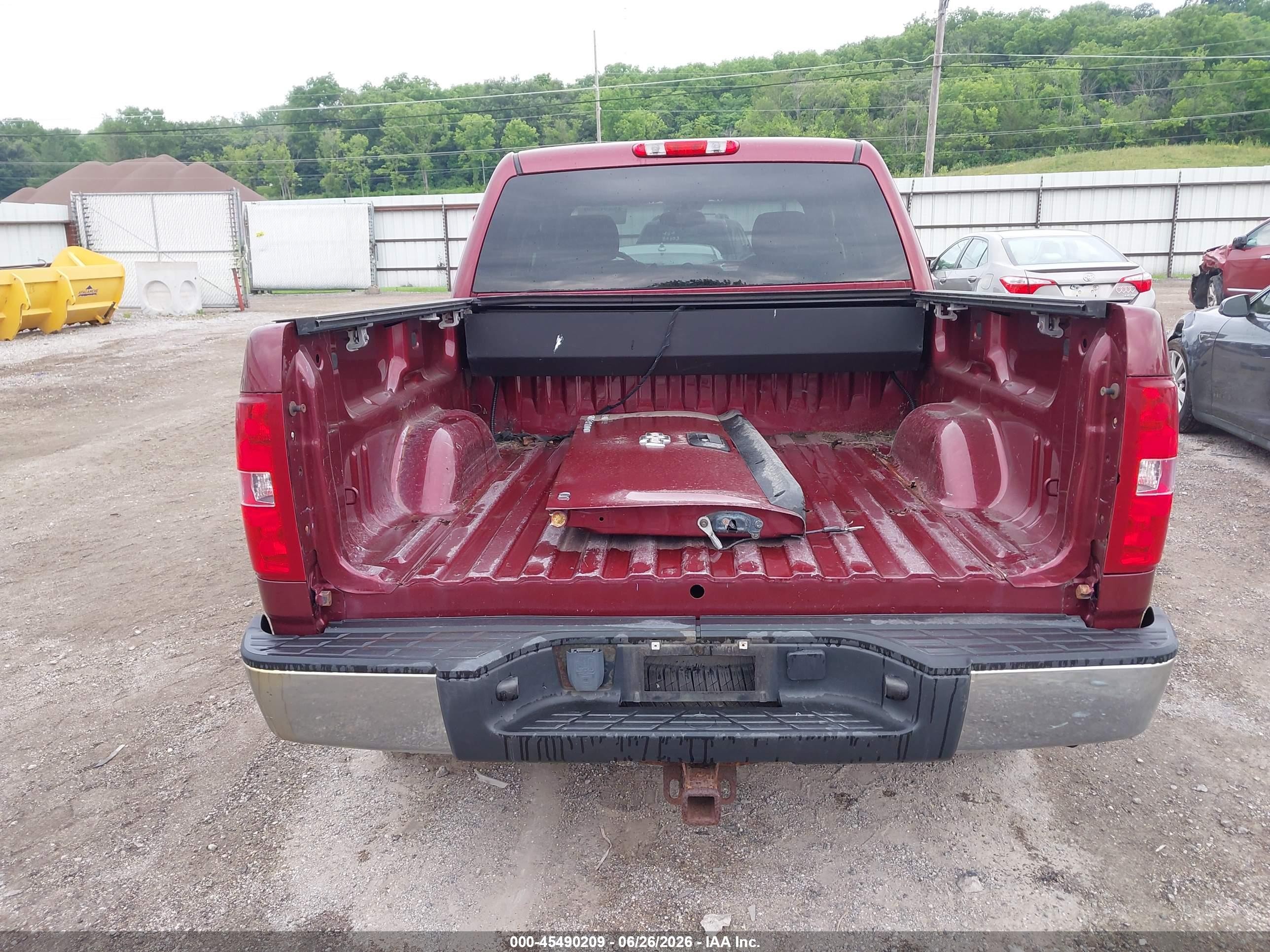 2009 Chevrolet Silverado 1500 Lt Burgundy vin: 3GCEK23399G254784