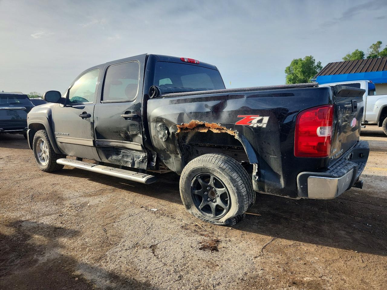 2009 Chevrolet Silverado K1500 Lt Black vin: 3GCEK23399G277868