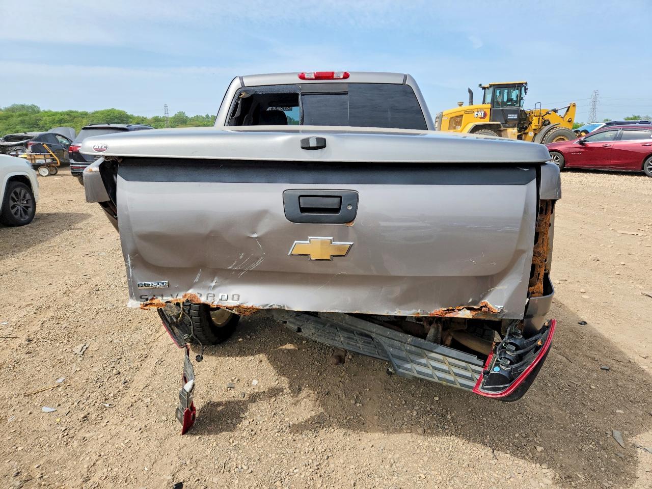 2009 Chevrolet Silverado K1500 Lt Gray vin: 3GCEK233X9G182803