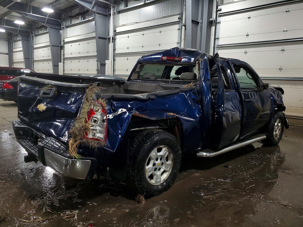 2009 Chevrolet Silverado K1500 Lt Синий vin: 3GCEK233X9G211197