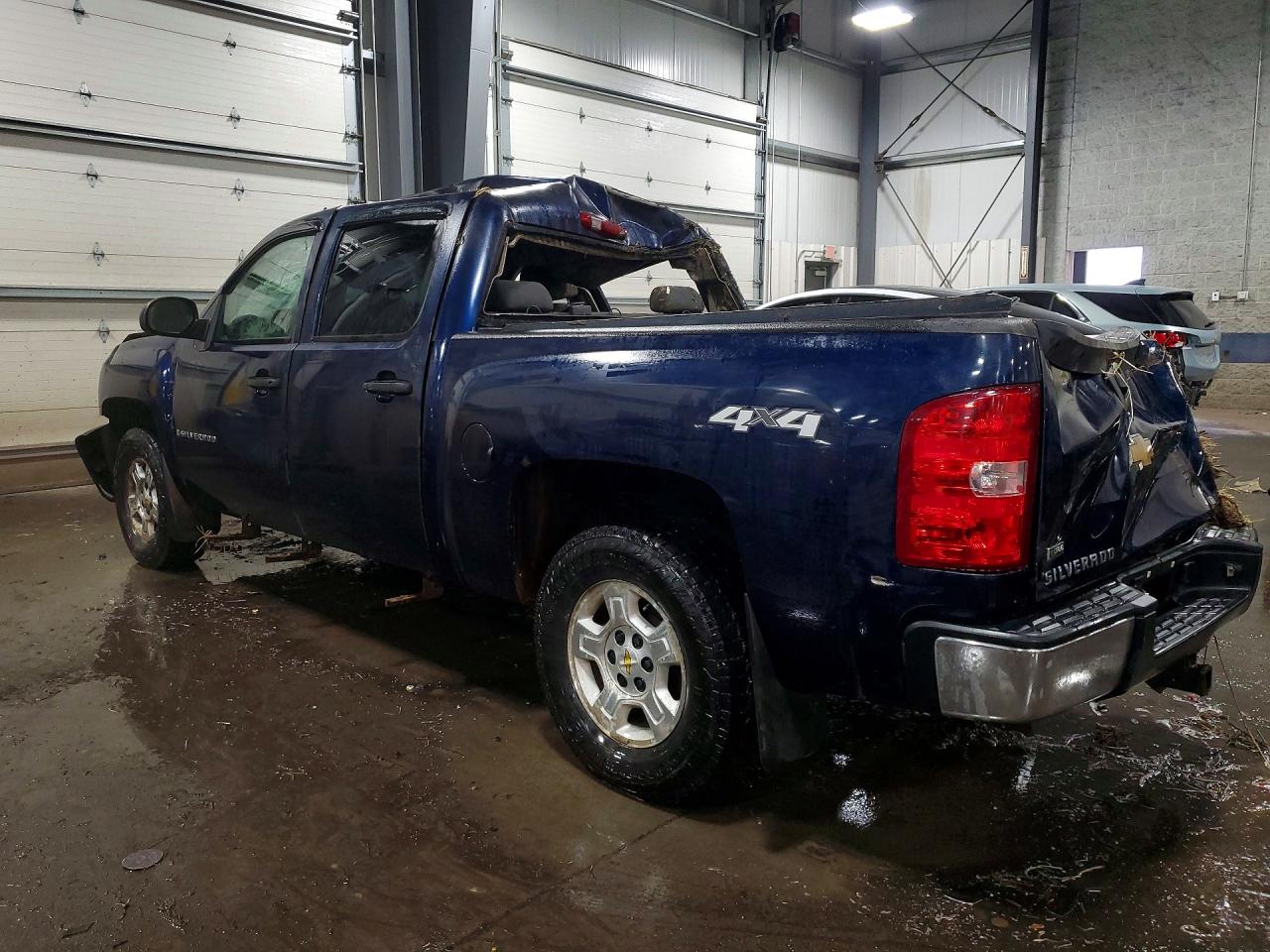 2009 Chevrolet Silverado K1500 Lt Синий vin: 3GCEK233X9G211197