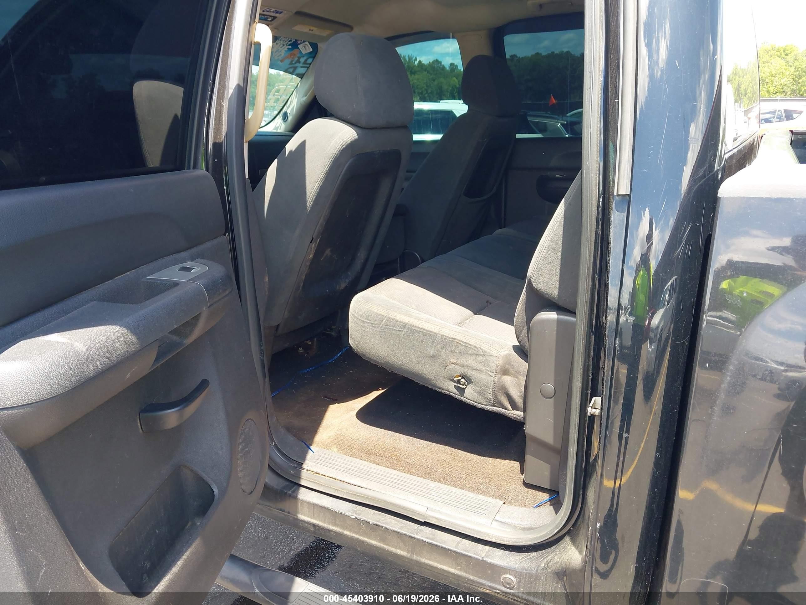 2009 Chevrolet Silverado 1500 Lt Black vin: 3GCEK23C49G224818