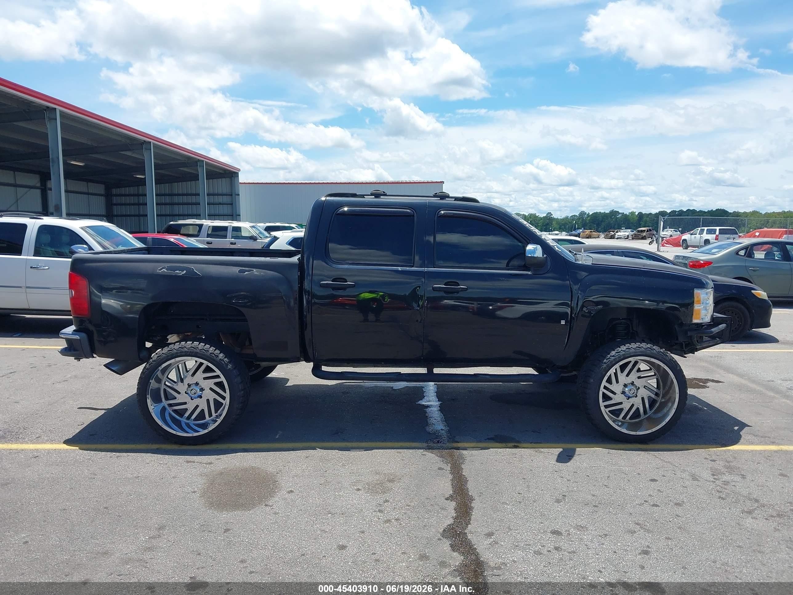 2009 Chevrolet Silverado 1500 Lt Black vin: 3GCEK23C49G224818