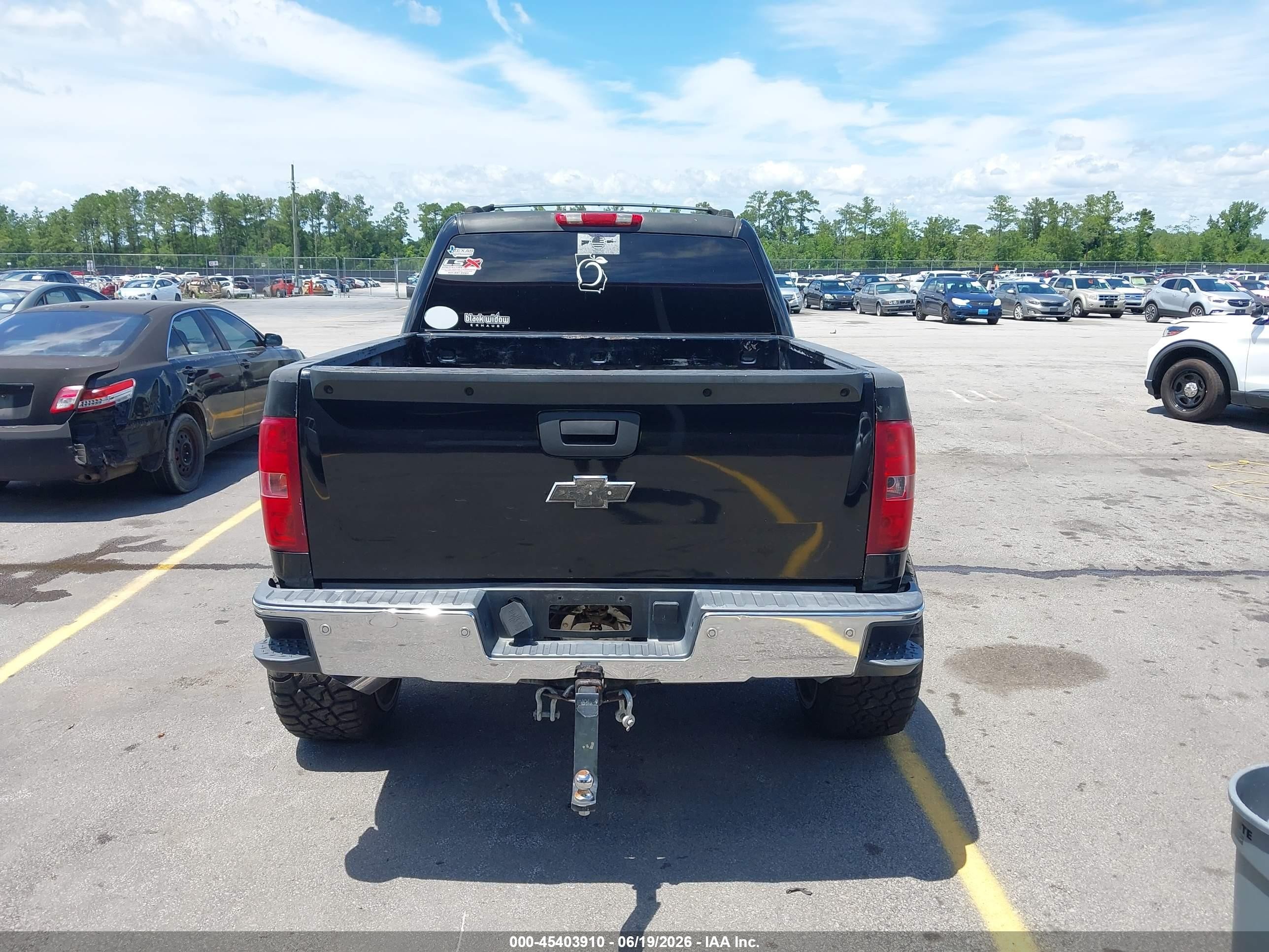 2009 Chevrolet Silverado 1500 Lt Black vin: 3GCEK23C49G224818