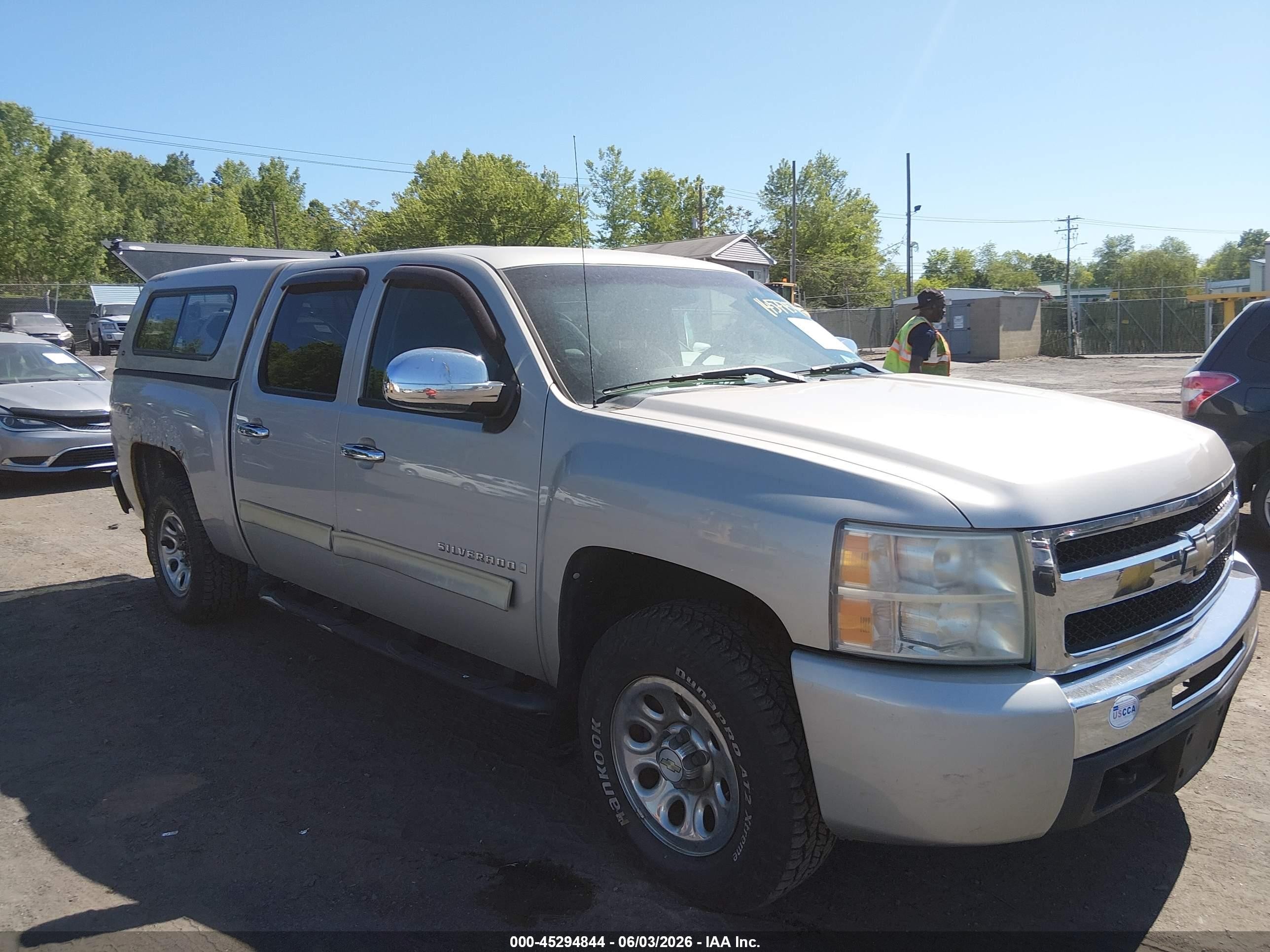 2009 Chevrolet Silverado 1500 Lt Gray vin: 3GCEK23C59G219708
