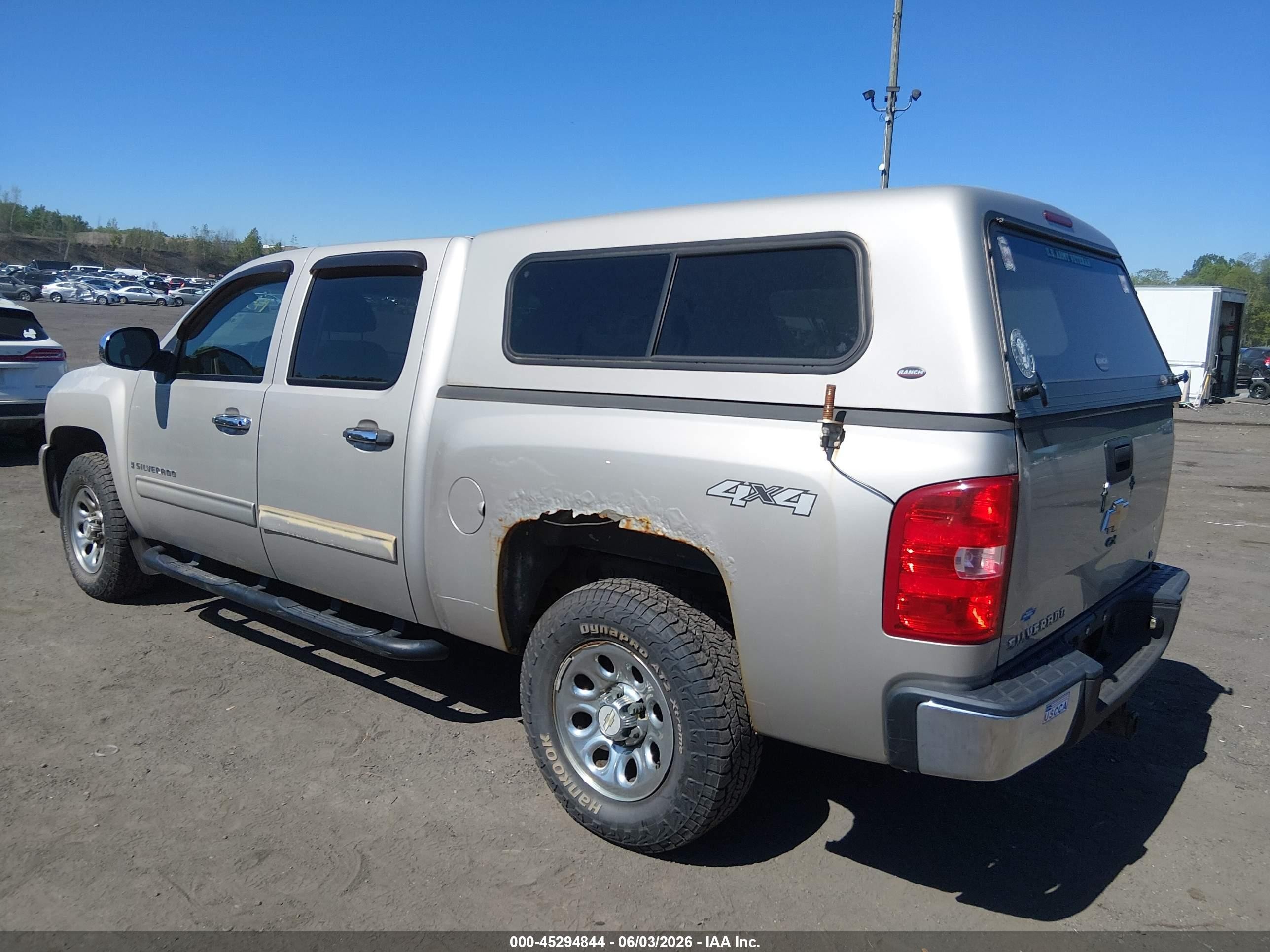 2009 Chevrolet Silverado 1500 Lt Gray vin: 3GCEK23C59G219708