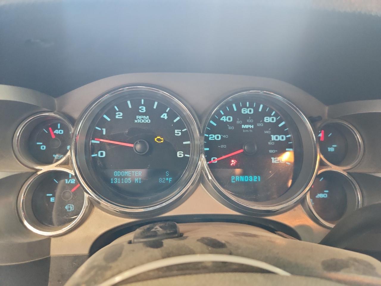 2009 Chevrolet Silverado K1500 Lt Blue vin: 3GCEK23C69G219443 Damage: Warning Light - Engine, On, Unacceptable