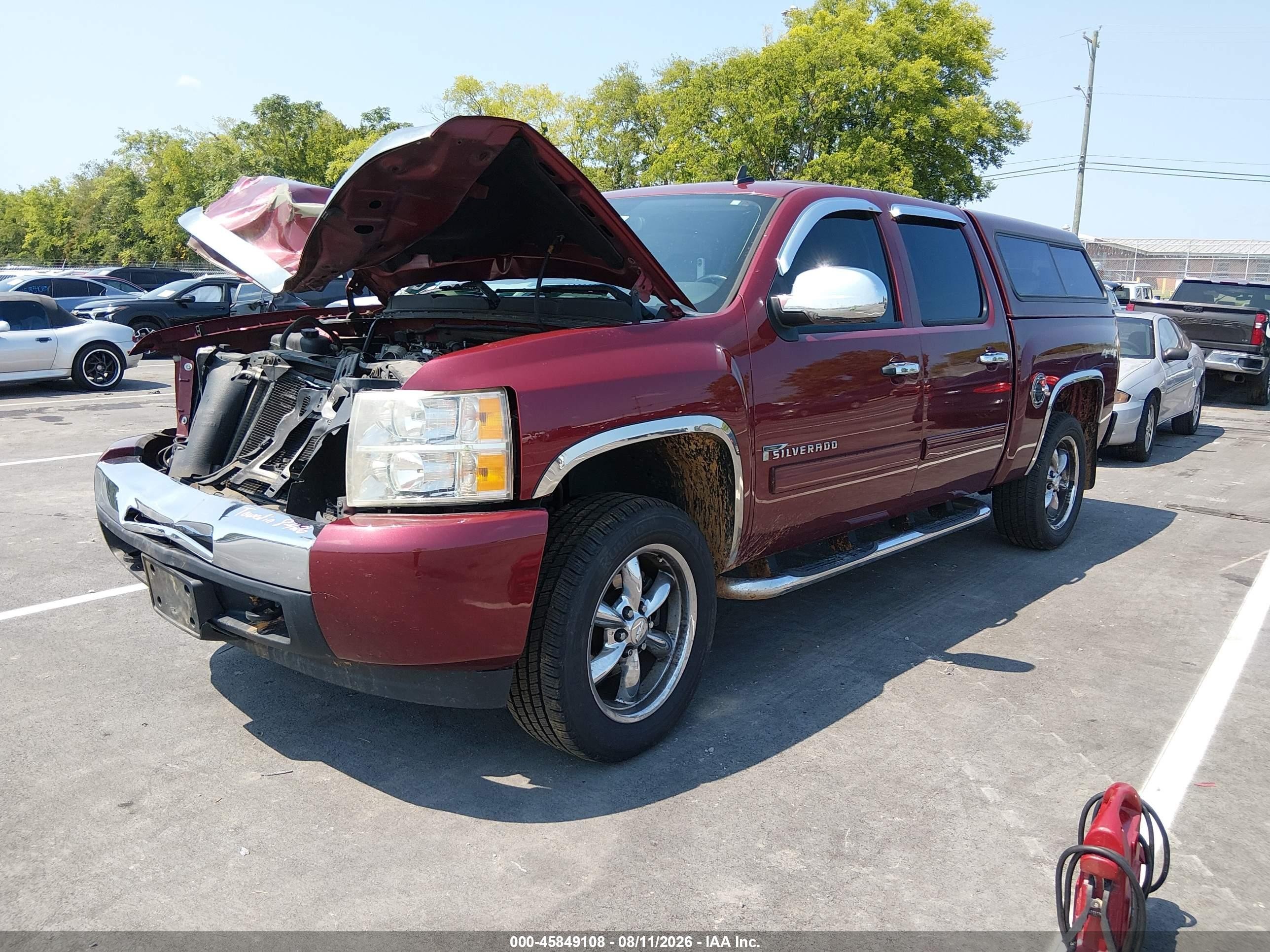 2009 Chevrolet Silverado 1500 Lt Maroon vin: 3GCEK23C79G112384