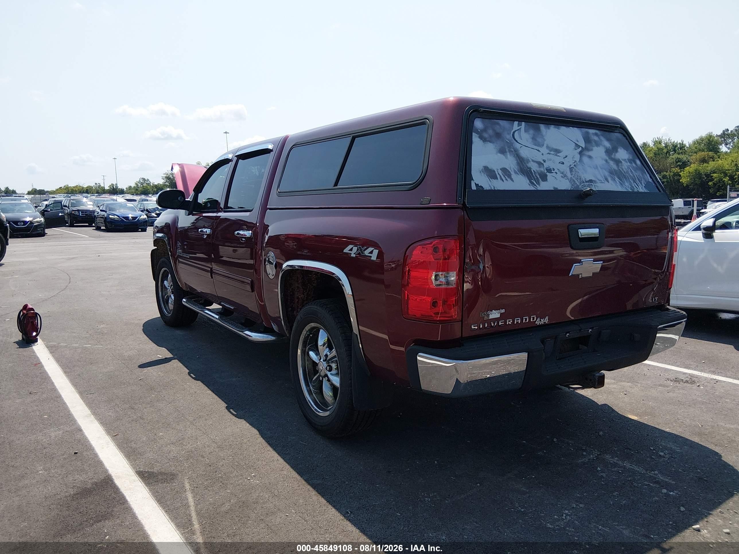 2009 Chevrolet Silverado 1500 Lt Maroon vin: 3GCEK23C79G112384