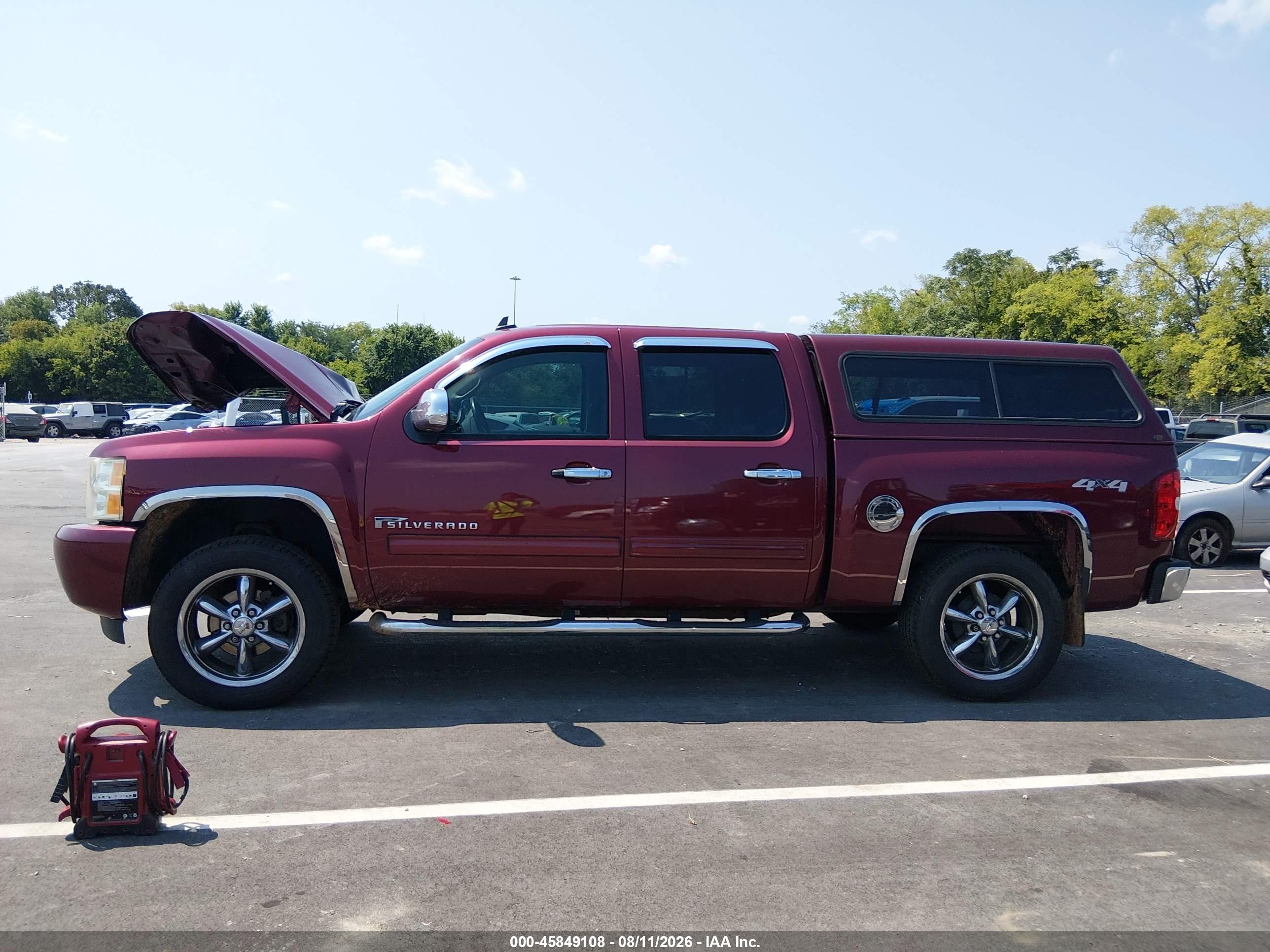2009 Chevrolet Silverado 1500 Lt Maroon vin: 3GCEK23C79G112384