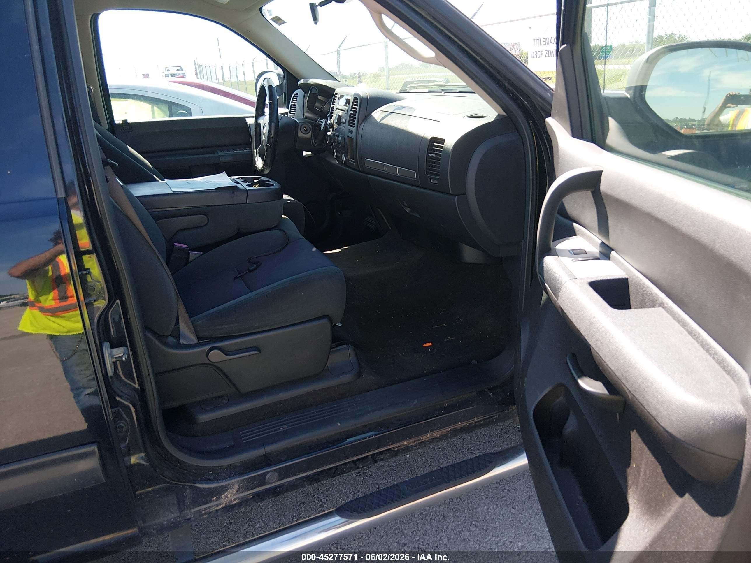 2009 Chevrolet Silverado 1500 Lt Black vin: 3GCEK23C79G221055