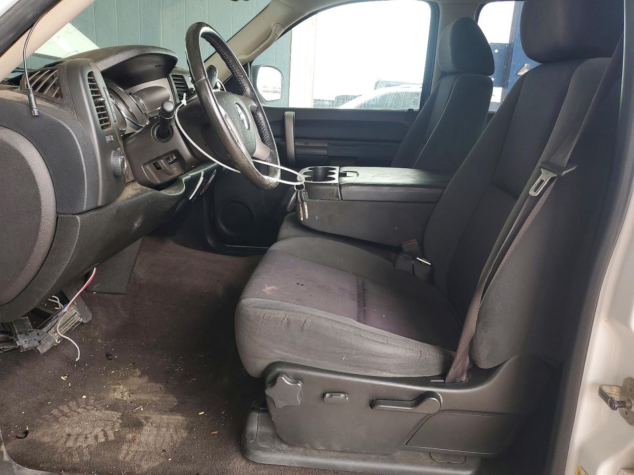 2009 Chevrolet Silverado K1500 Lt White vin: 3GCEK23M09G277685