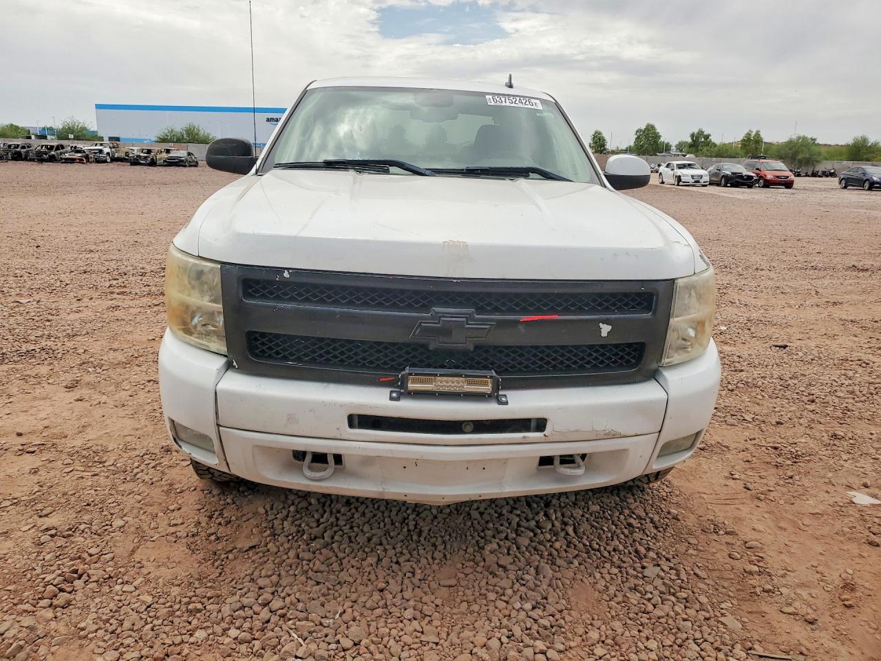 2009 Chevrolet Silverado K1500 Lt White vin: 3GCEK23M09G277685