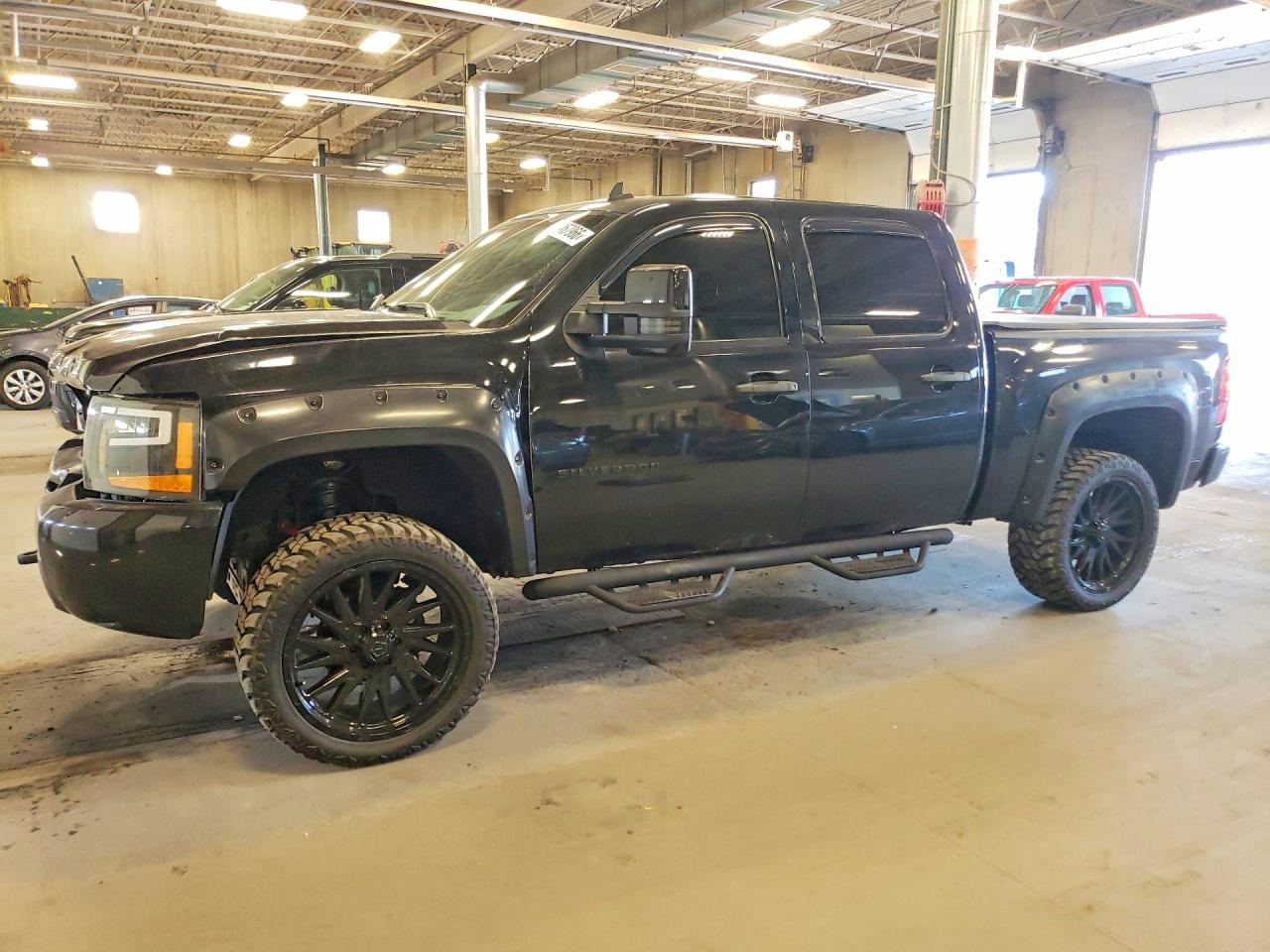 2009 Chevrolet Silverado K1500 Lt Black vin: 3GCEK23M19G286704