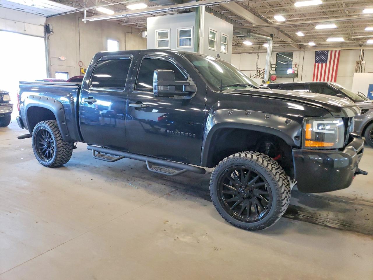 2009 Chevrolet Silverado K1500 Lt Black vin: 3GCEK23M19G286704