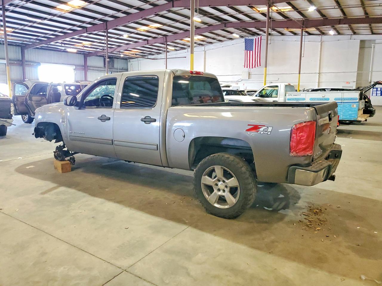 2009 Chevrolet Silverado K1500 Lt Серый vin: 3GCEK23M29G190628